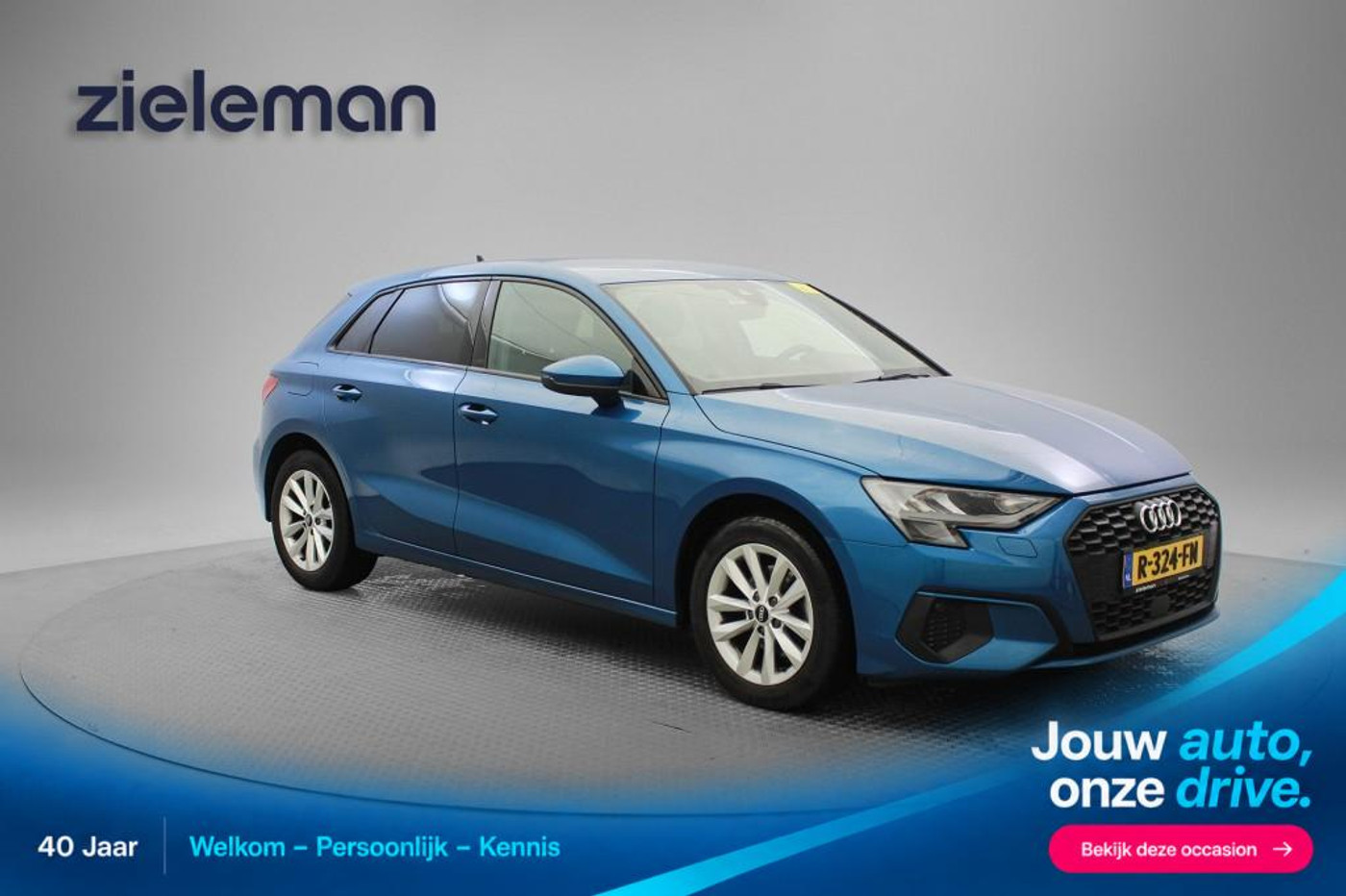 Audi A3 Sportback Sportback 30 TFSI Pro Line - Digitaal Cockpit, Carplay, Cruise 2022 - voorkant