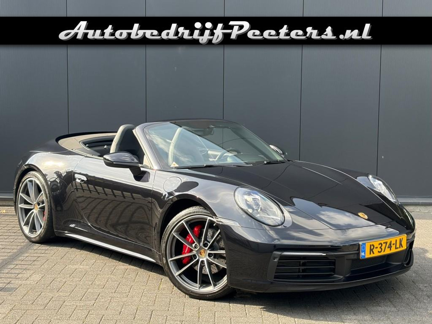 Porsche 911 Carrera Cabrio 3.0 2021 - voorkant