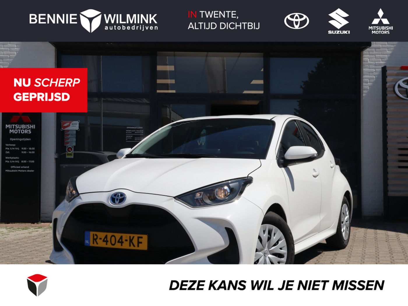 Toyota Toyota Yaris 1.5 Hybrid Active | Camera | Apple Carplay Android Auto (34000km 2022 - voorkant