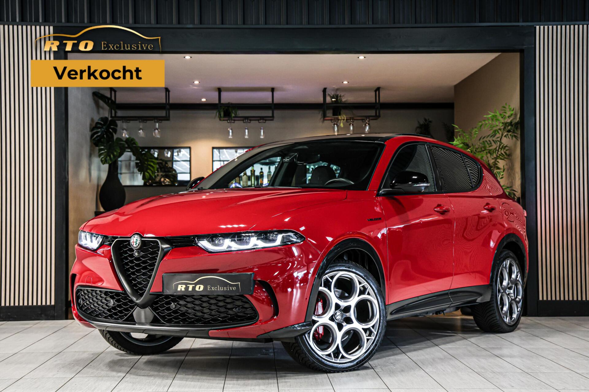 Alfa Romeo Tonale 1.3T PHEV Veloce|Pano|Leder|ventilatie|19" 2023 - voorkant