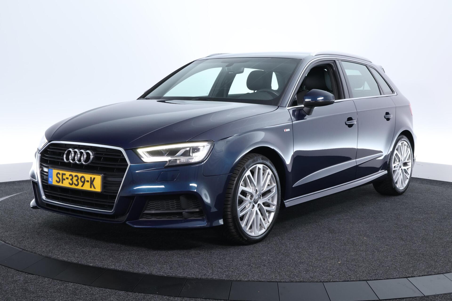 Audi A3 Sportback 1.5 TFSI CoD Sport S Line |CLIMA|CRUISE|LED|AUT.|LEDER|+++ 2018 - voorkant