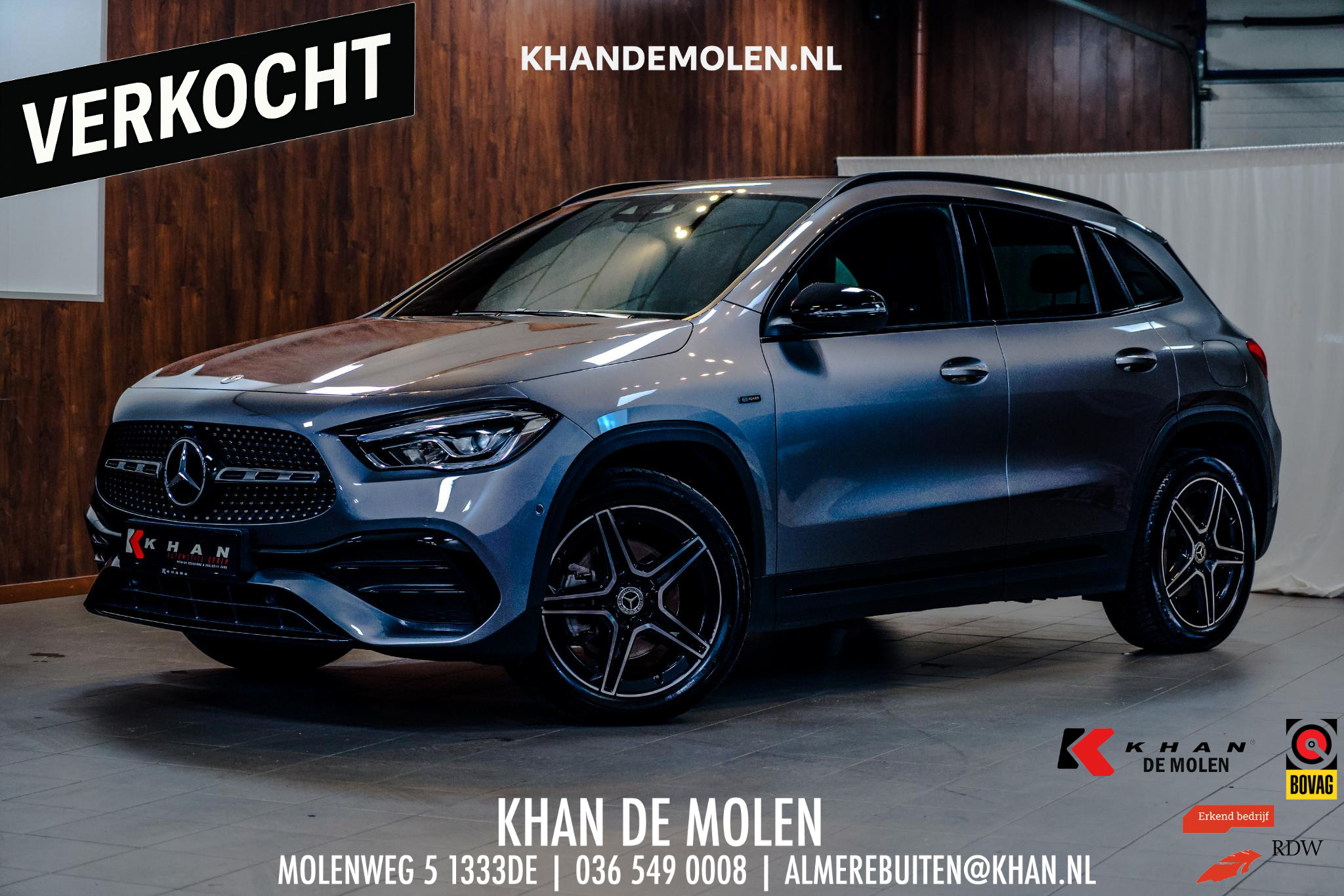 Mercedes-Benz Gla 250 e AMG Line 2020 - voorkant