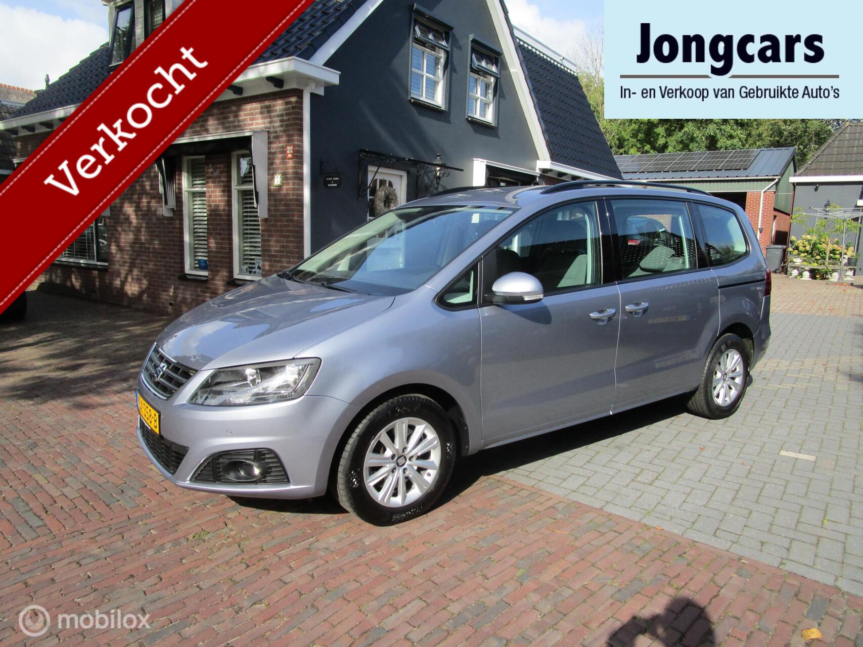 Seat Alhambra 1.4 TSI Style dsg  7 persoons 37.000km 2018 - voorkant