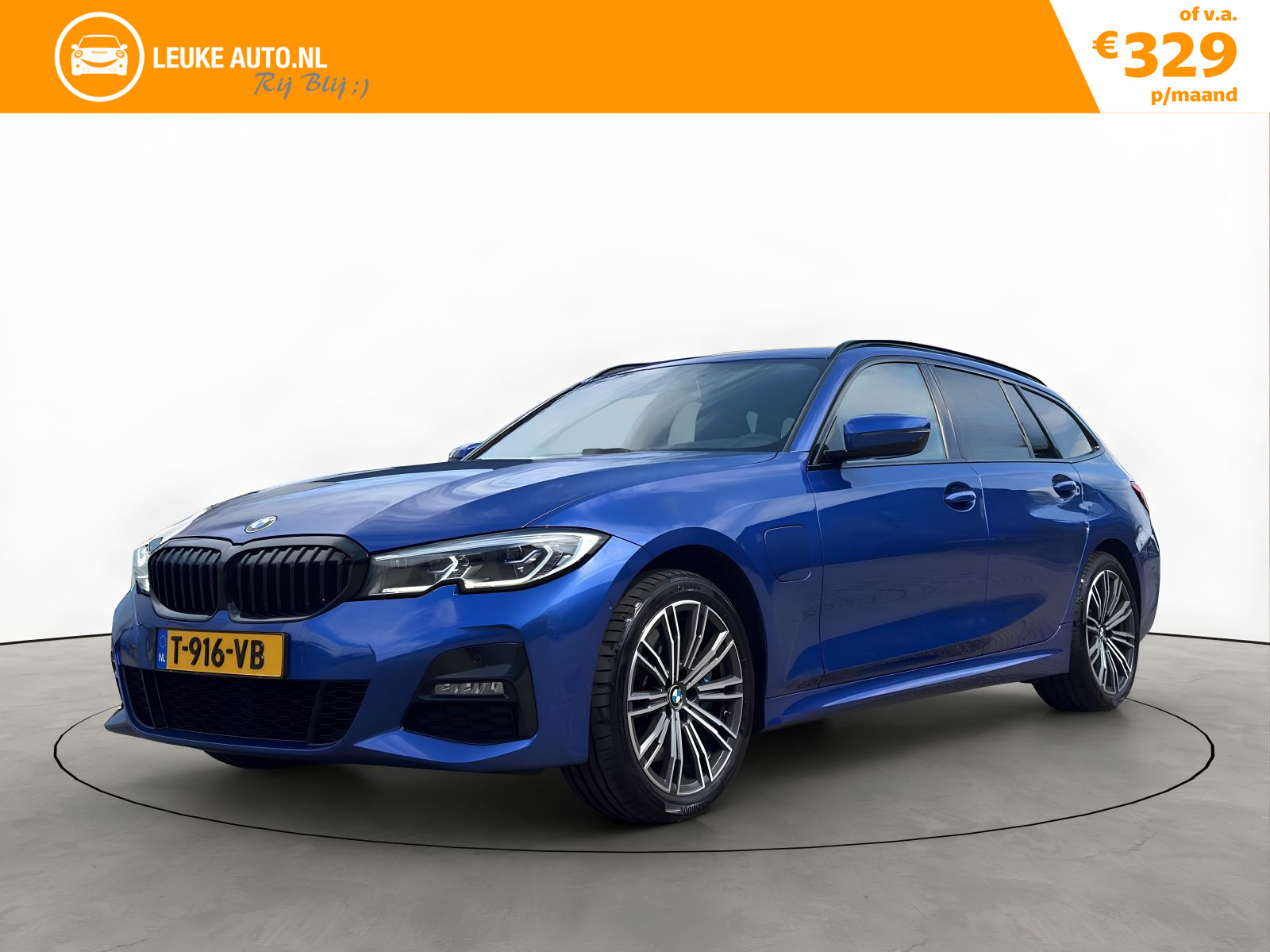 BMW 330e xDrive 330E 292PK XDrive M-Sport Shadow 2021 - voorkant