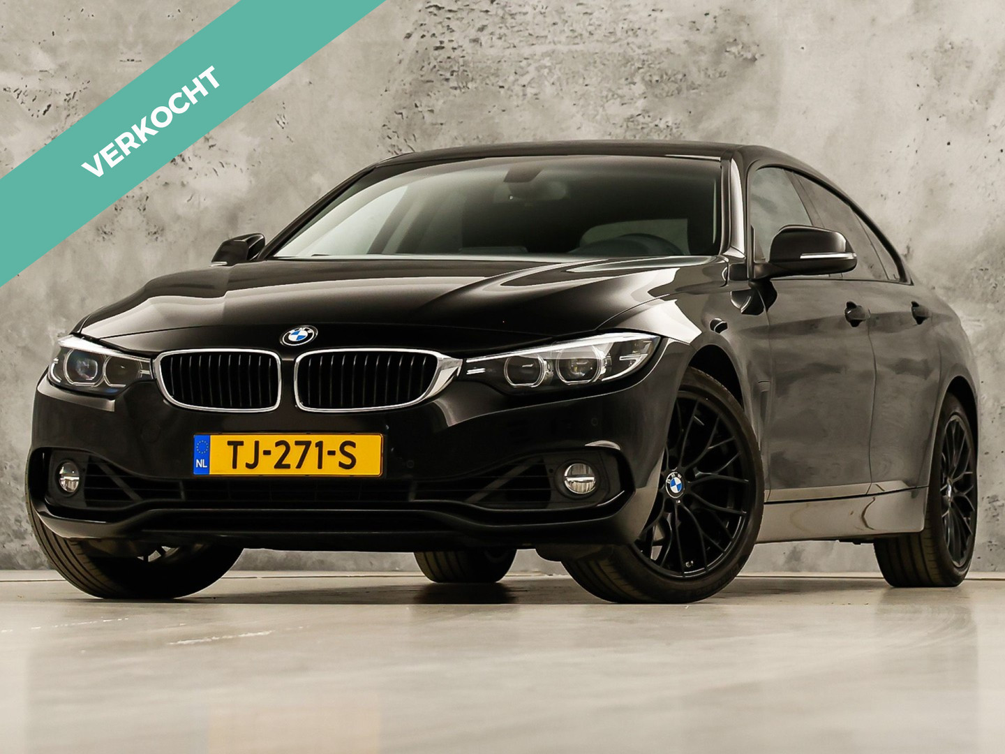 BMW 418i Gran Coupe 418i Executive Sport Black Pack 2018 - voorkant