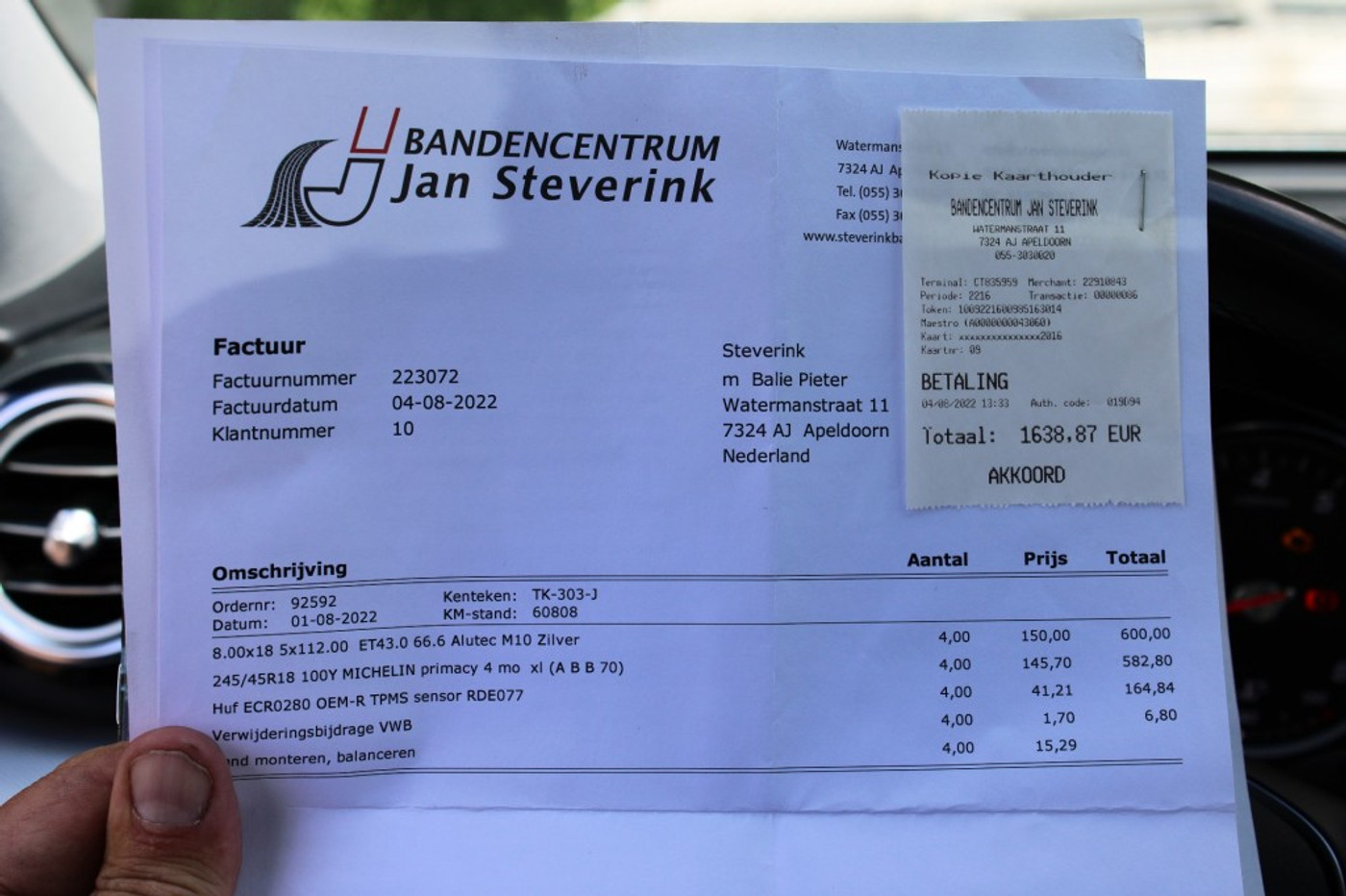 Foto van Mercedes-Benz E-klasse