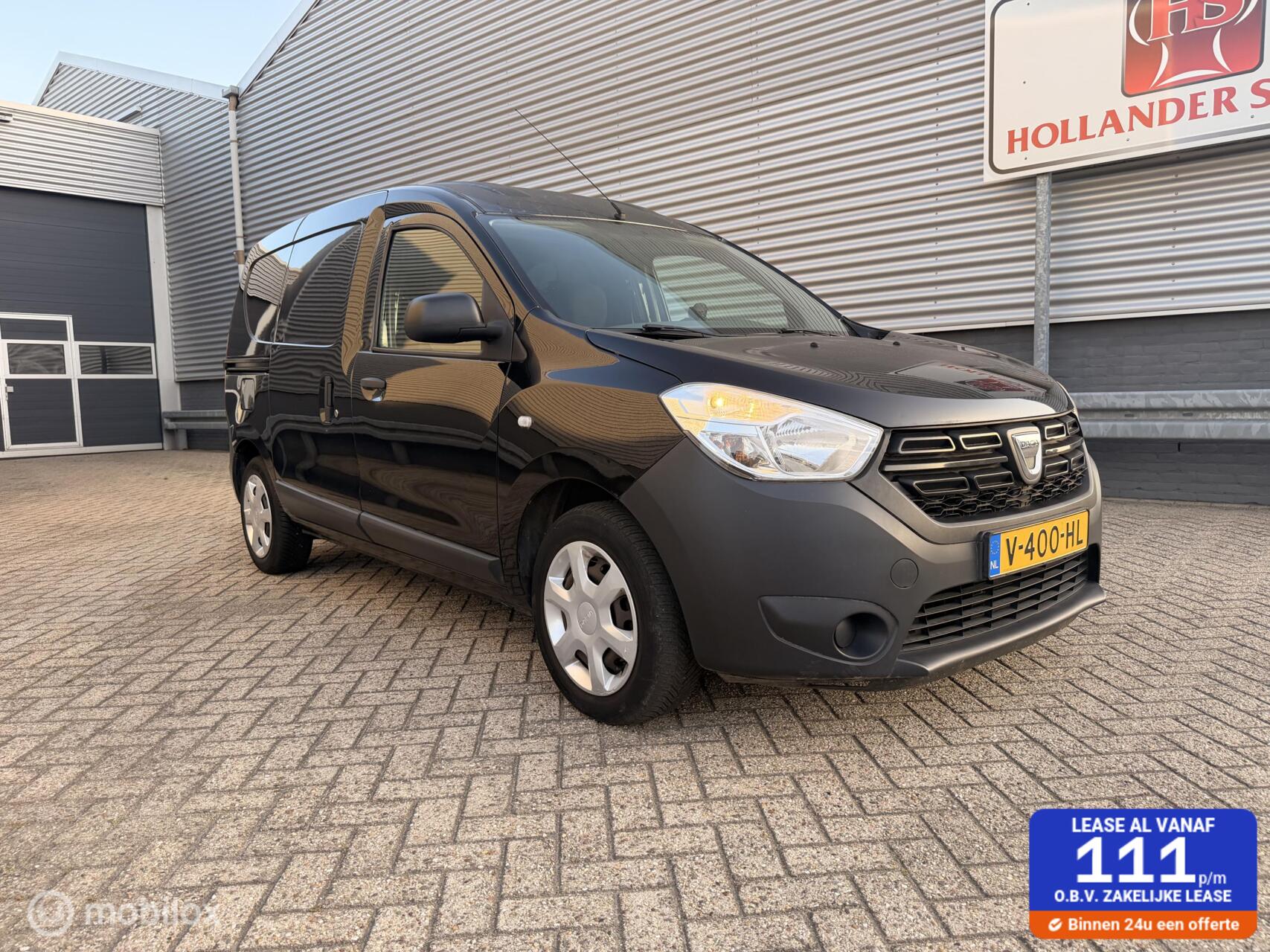 Dacia Dokker 1.5 dCi 75 Basic|Cruise|Airco|Multimedia 2017 - voorkant