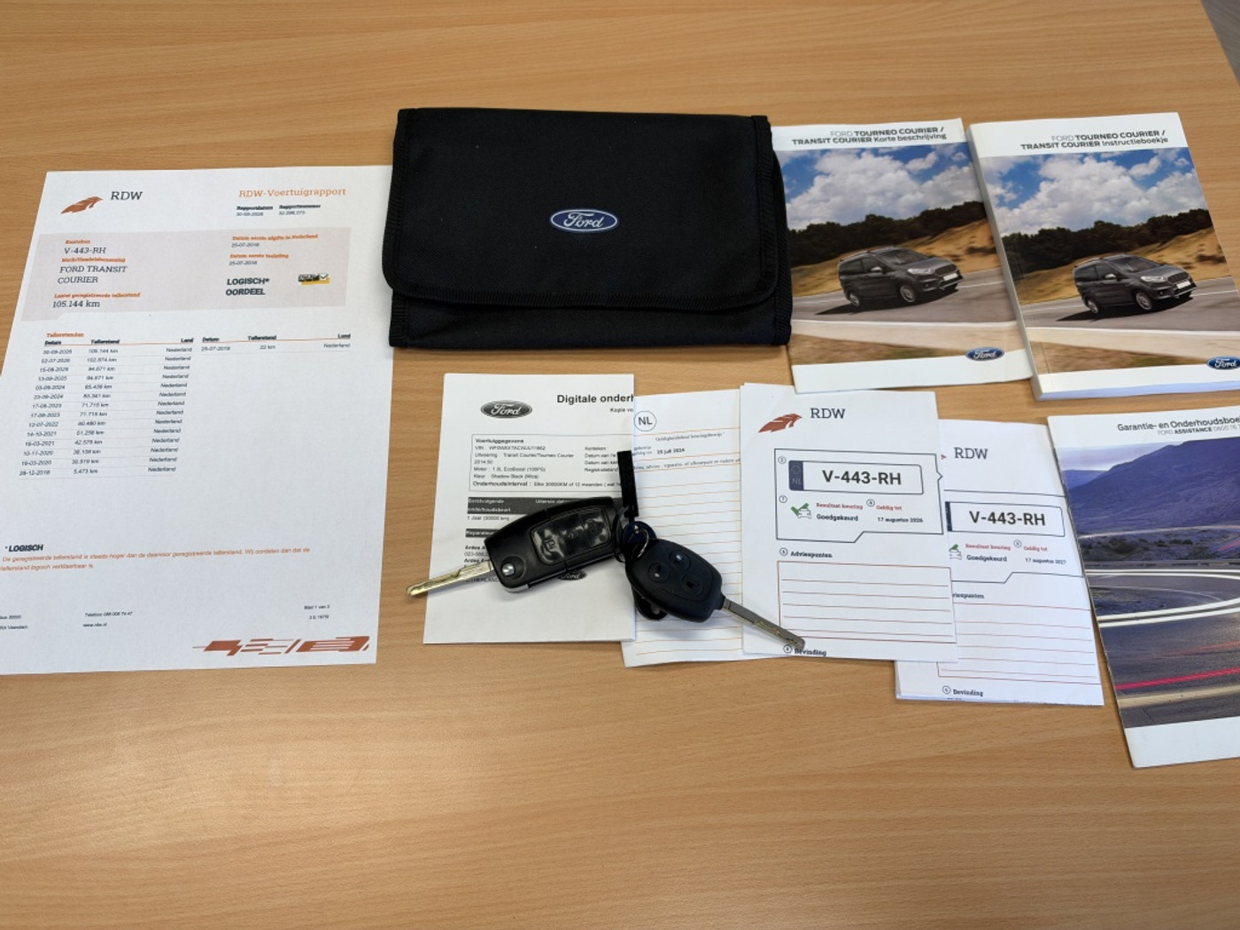 Foto van Ford Transit Courier