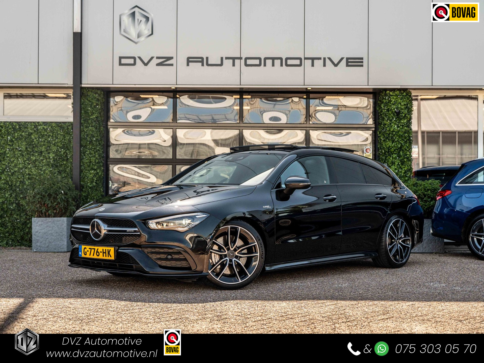 Mercedes-Benz AMG Cla 35 AMG 35 4MATIC Premium Plus | Pano | Burmeister | Memory | Ventilatie 2019 - voorkant