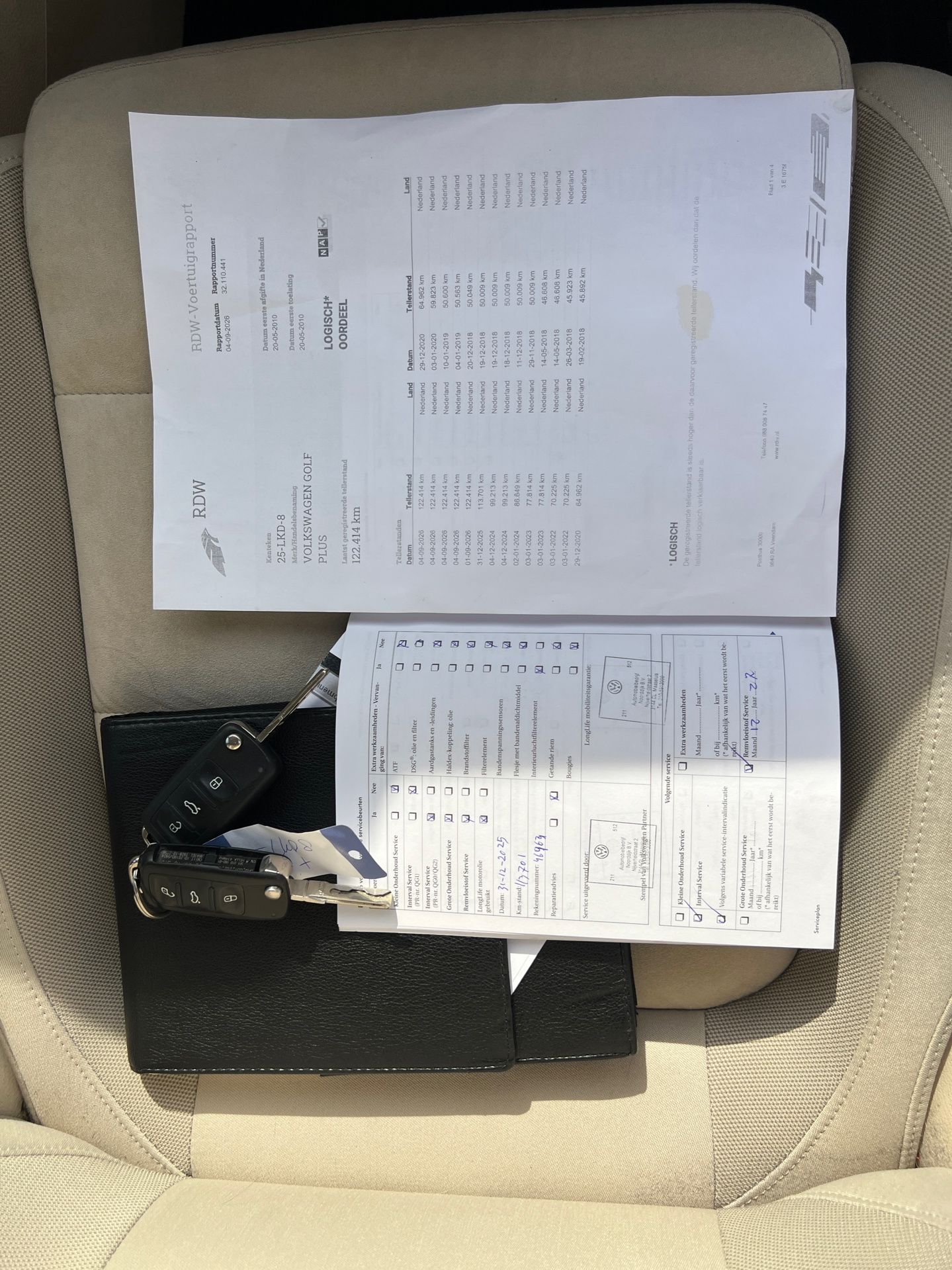 Foto van Volkswagen Golf Plus