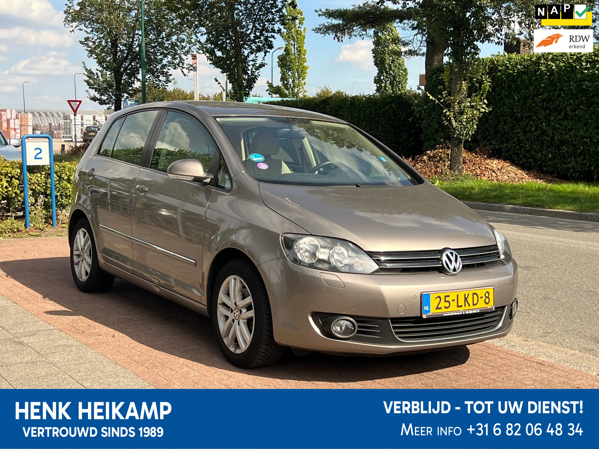 Volkswagen Golf Plus 1.4 TSI Highline | Automaat 2010 - voorkant