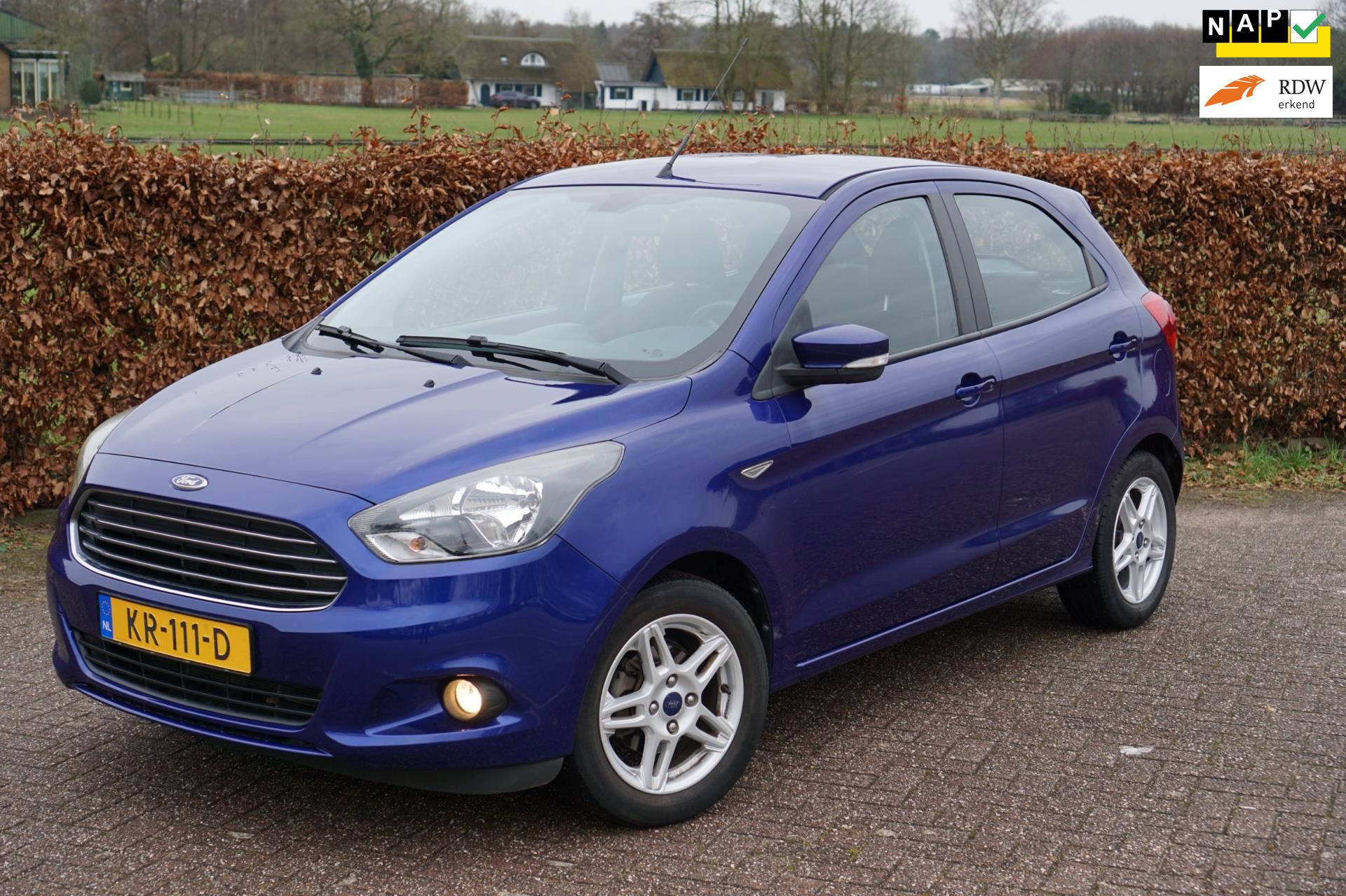 Ford Ka+ 1.2 Trend Ultimate|1e Eig|Vol.Dealeronderhouden|NAP 2016 - voorkant