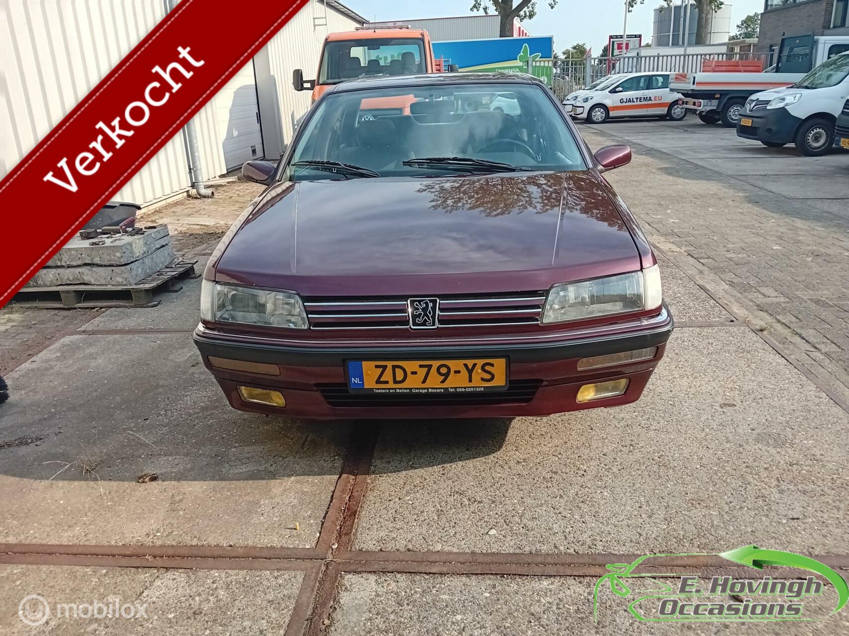 Peugeot 605 2.0 SRI 1991 - voorkant