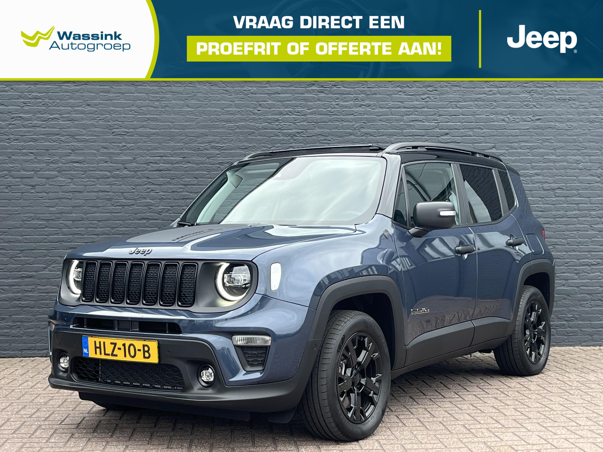 Jeep Renegade 4xe 240pk PHEV 4WD Automaat North Star | Winter 2025 - voorkant