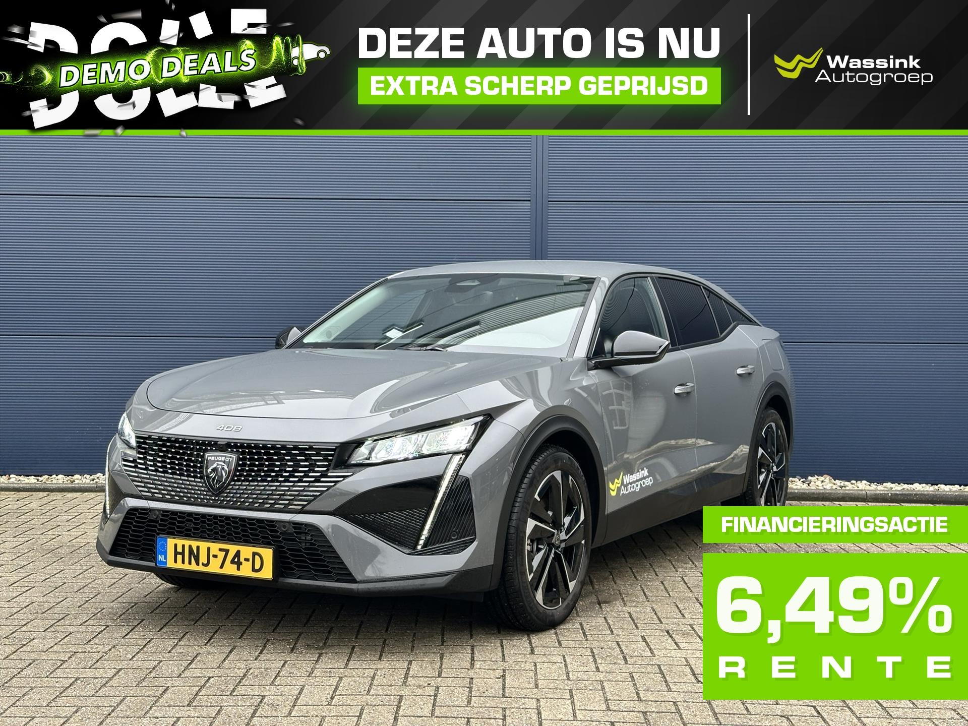 Peugeot 408 1.6 HYbrid Allure 2025 - voorkant