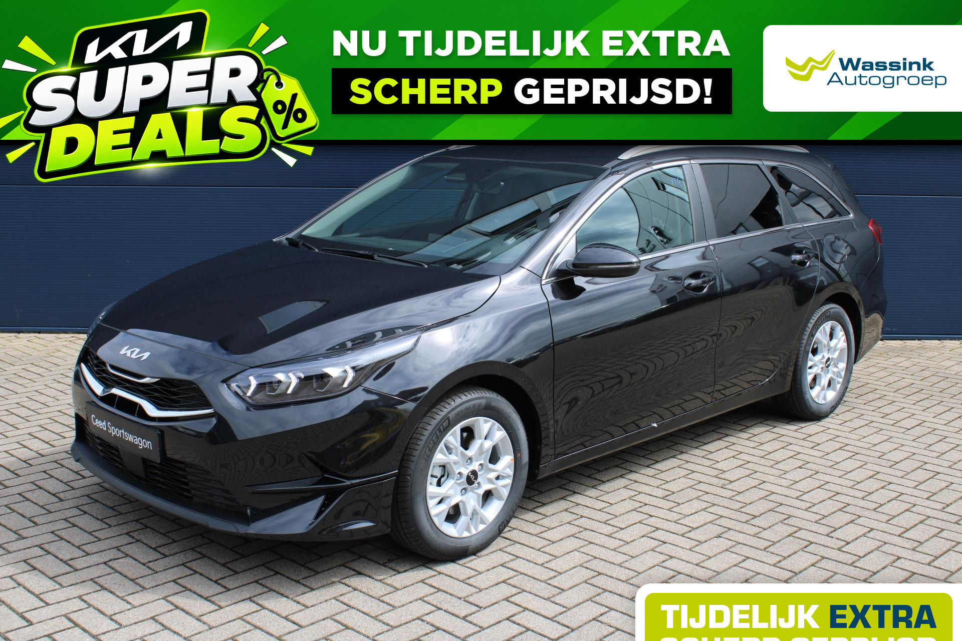 Kia Ceed 1.0 T-GDi 100pk DynamicPlusLine | VOORDEEL | 2025 - voorkant