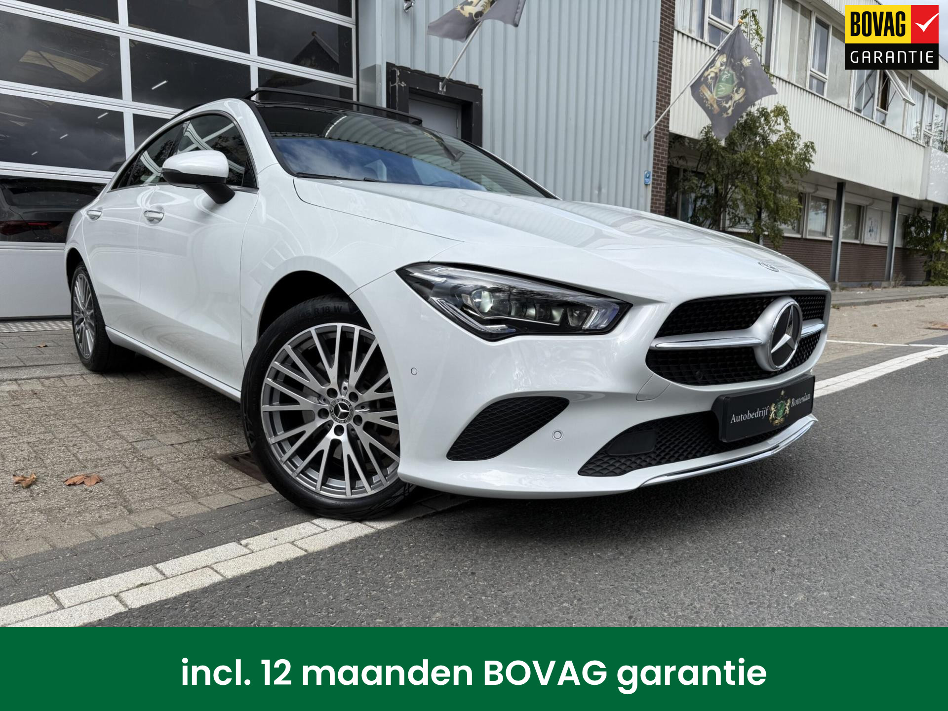 Mercedes-Benz Cla-klasse 250e AMG CAM/LMV-18/LEER/NAVI/PANO 2022 - voorkant