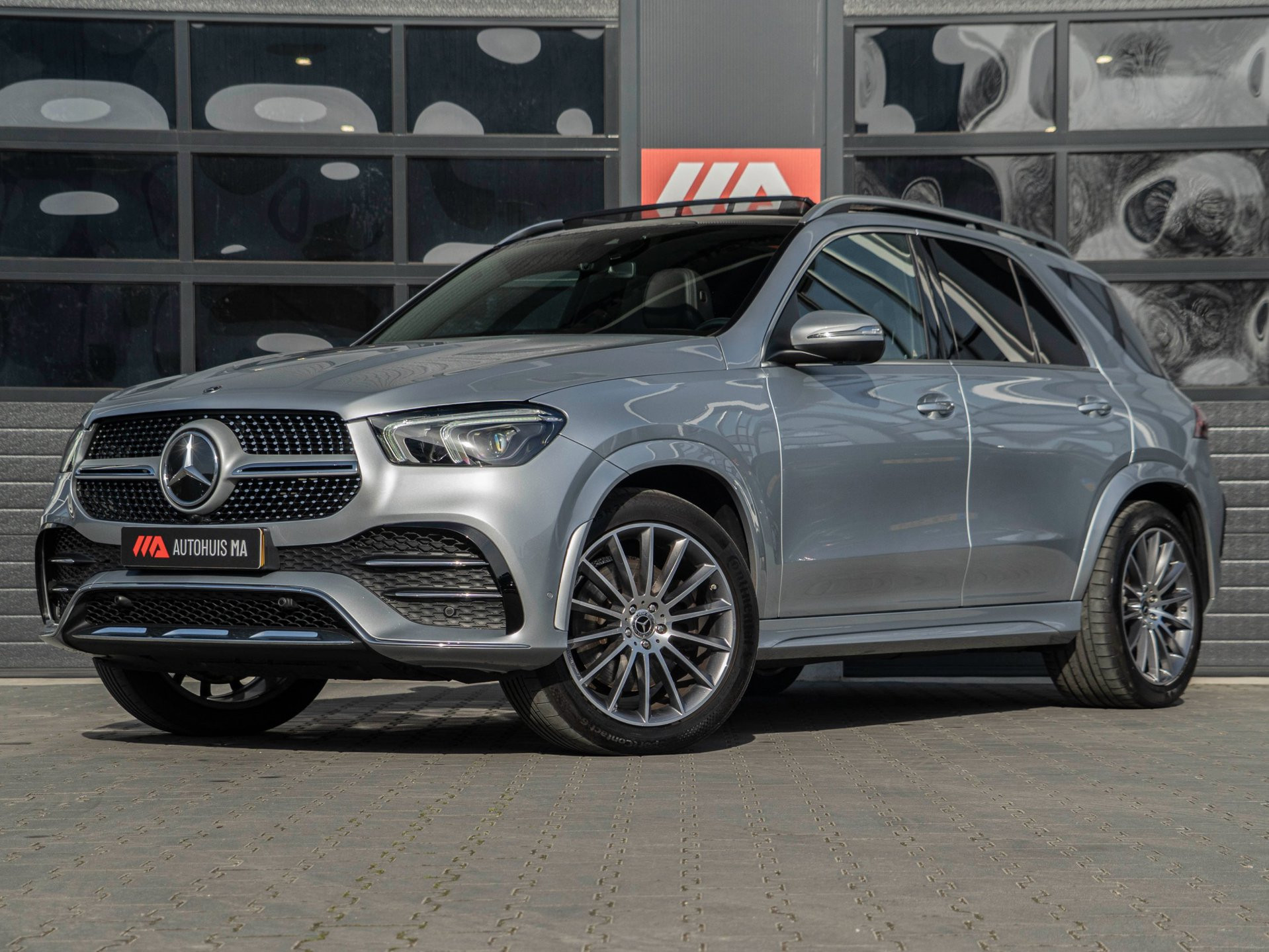 Mercedes-Benz Gle-klasse 450 4MATIC Premium Plus 7p Burmester|Panoramadak|360°Camera| 2021 - voorkant