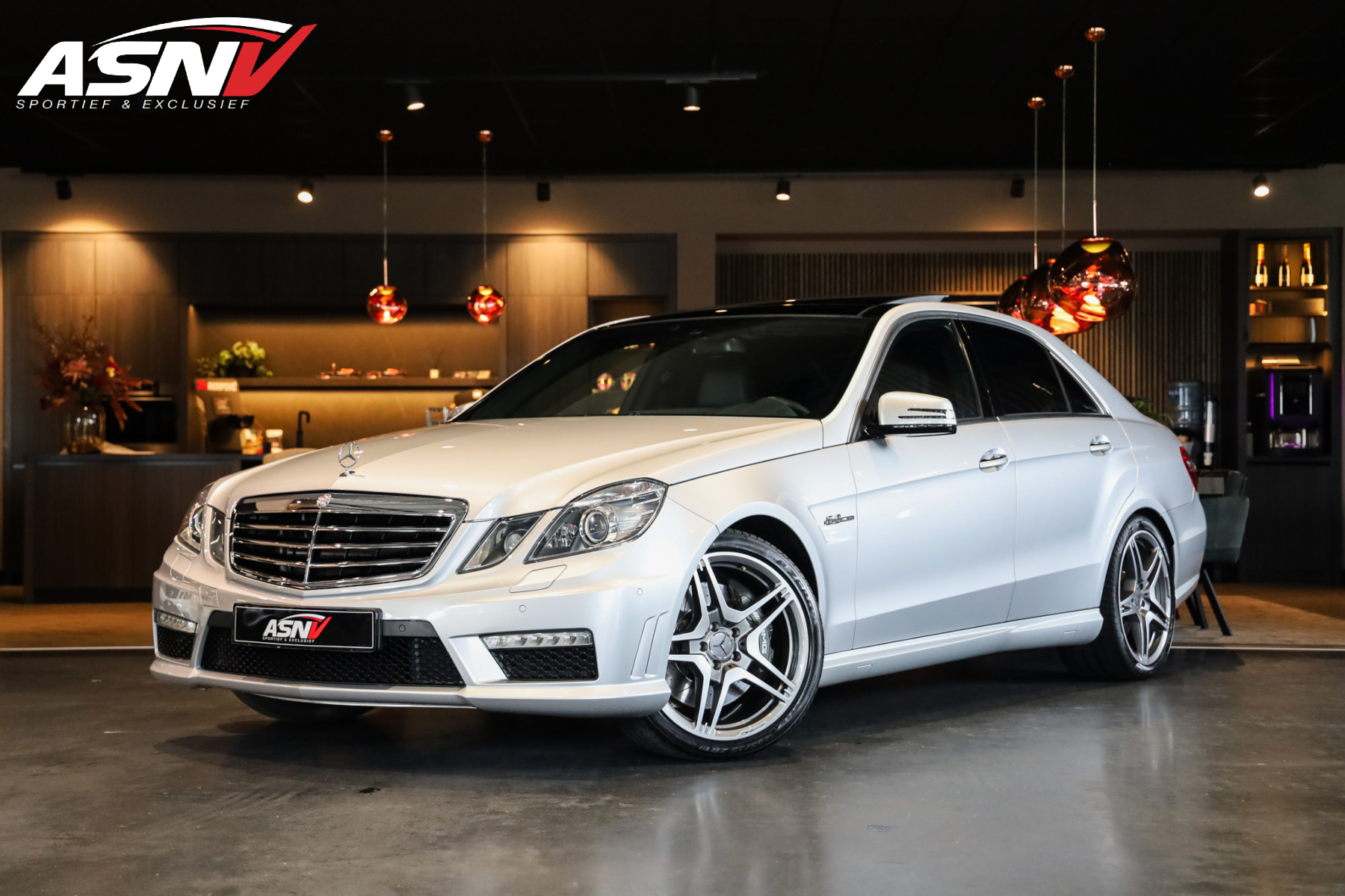 Mercedes-Benz E 63 AMG AMG E63, 525 PK, Pano/Dak, Multi-Contour/Seats, Harman/Kardon, Stoelventilatie, Full/History, 44DKM!! 2009 - voorkant