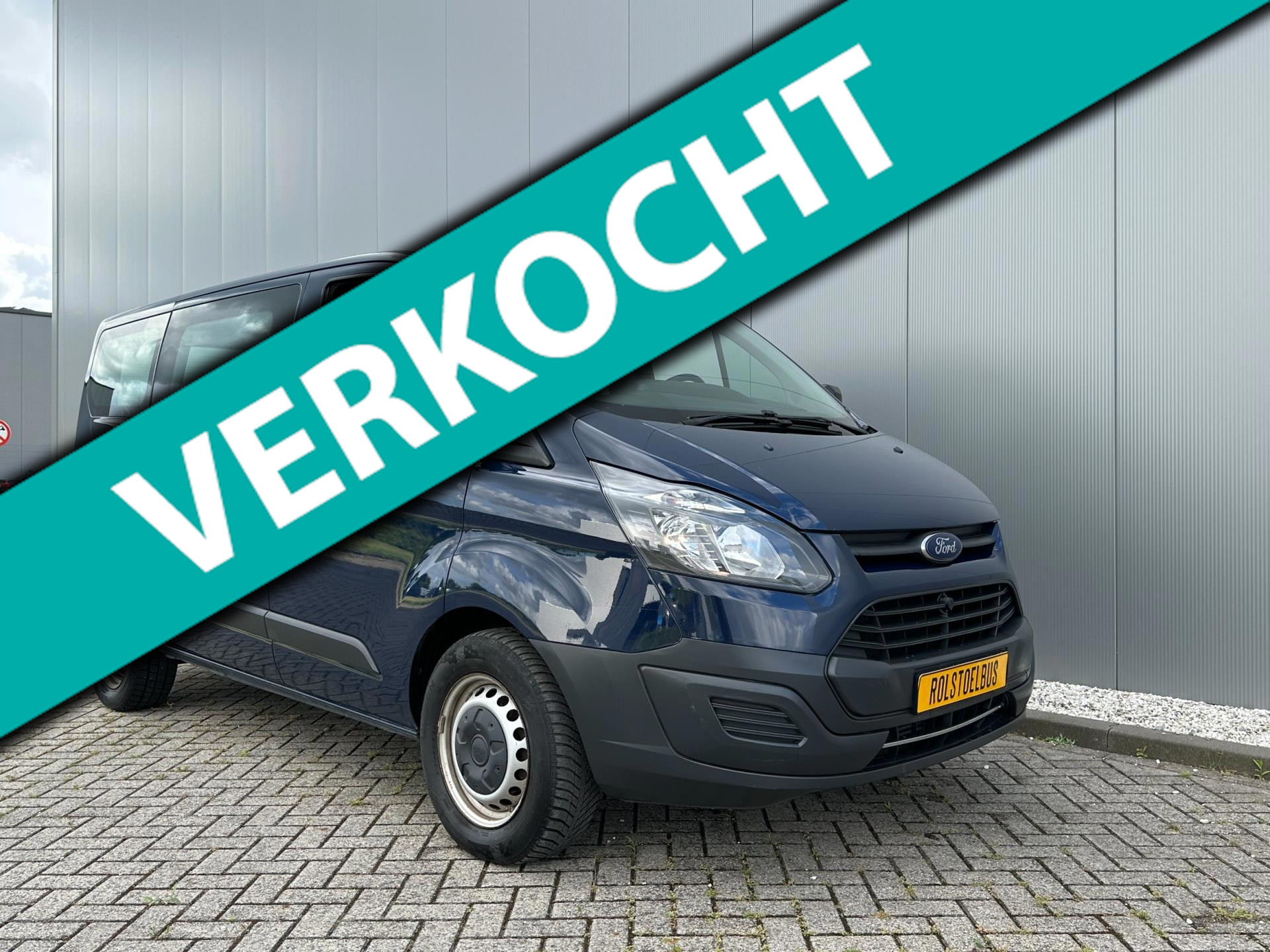Ford Transit Custom Automaat (2017) Rolstoelbus Meerijder 2017 - voorkant