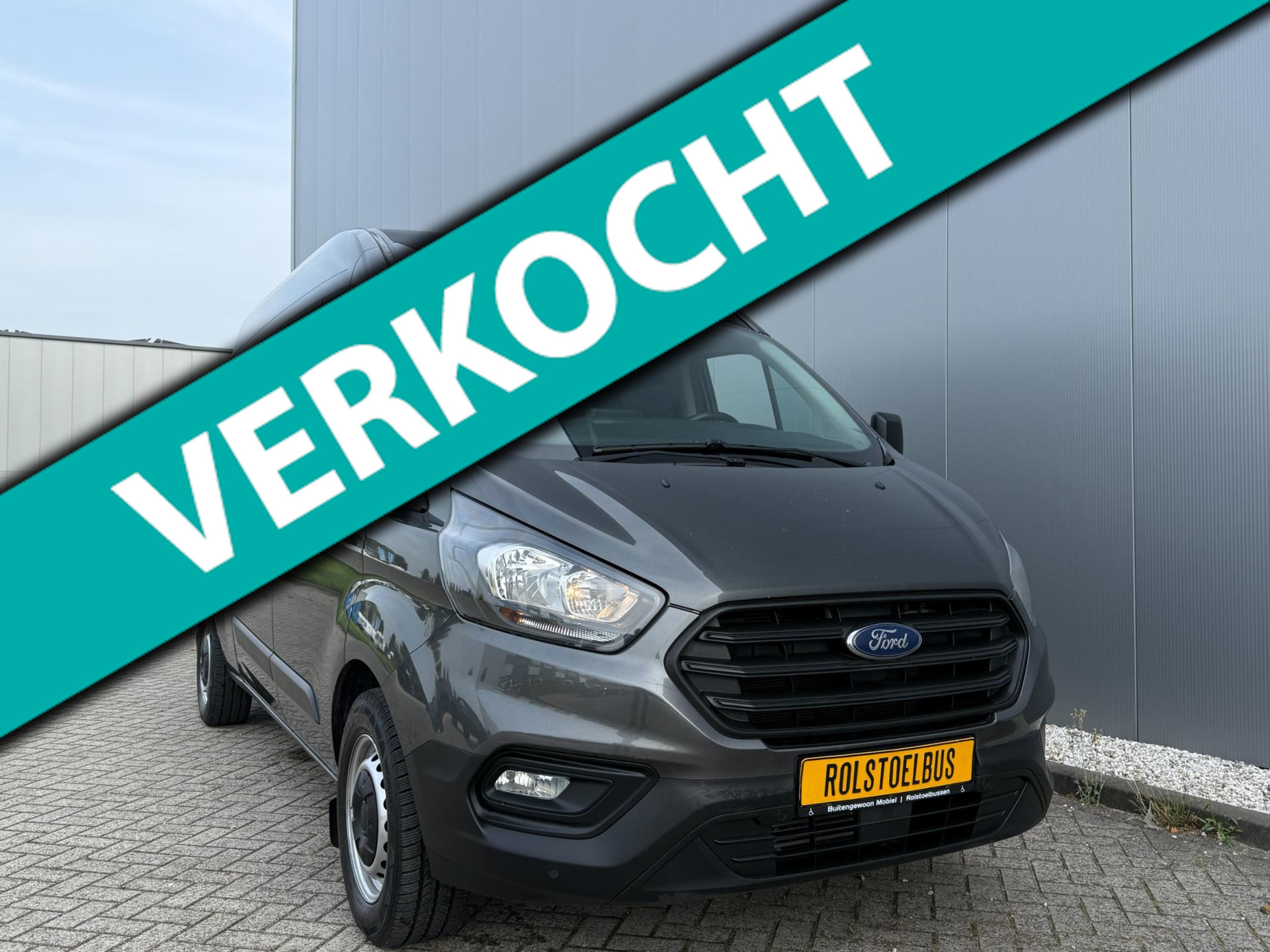 Ford Transit Custom Rolstoelbus Automaat (Airco) Deluxe variant L2H2 2018 - voorkant