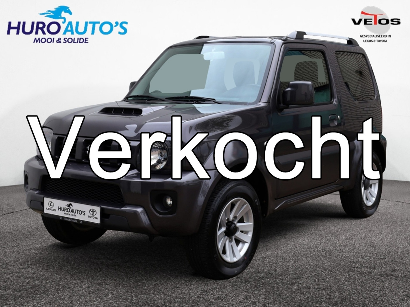 Suzuki Jimny 1.3 Exclusive 4x4 AUTOMAAT | Leder | Airco | Trekhaak 2014 - voorkant