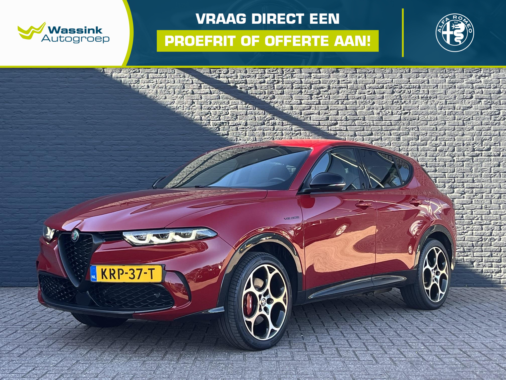 Alfa Romeo Tonale 1.3T PHEV Veloce 2023 - voorkant