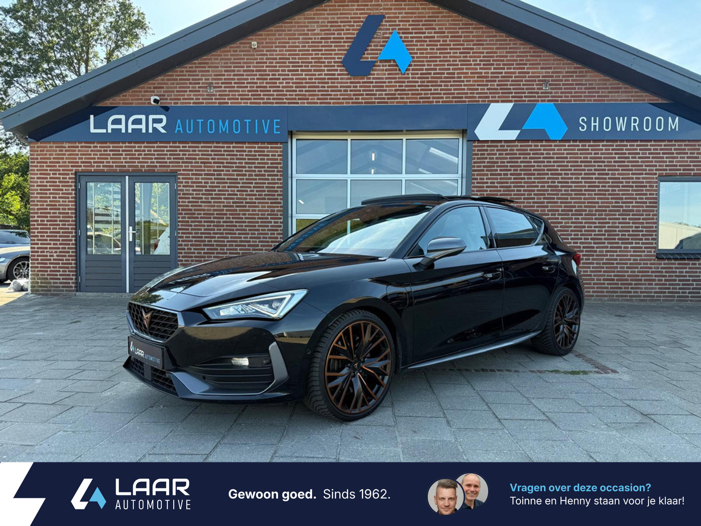 Cupra Cupra Leon E-hybrid180 1.4 e-Hybrid 245PK VZ Copper Edition CUP Navi | Camera | Panorama | Schaalstoelen | ACC 2022 - voorkant
