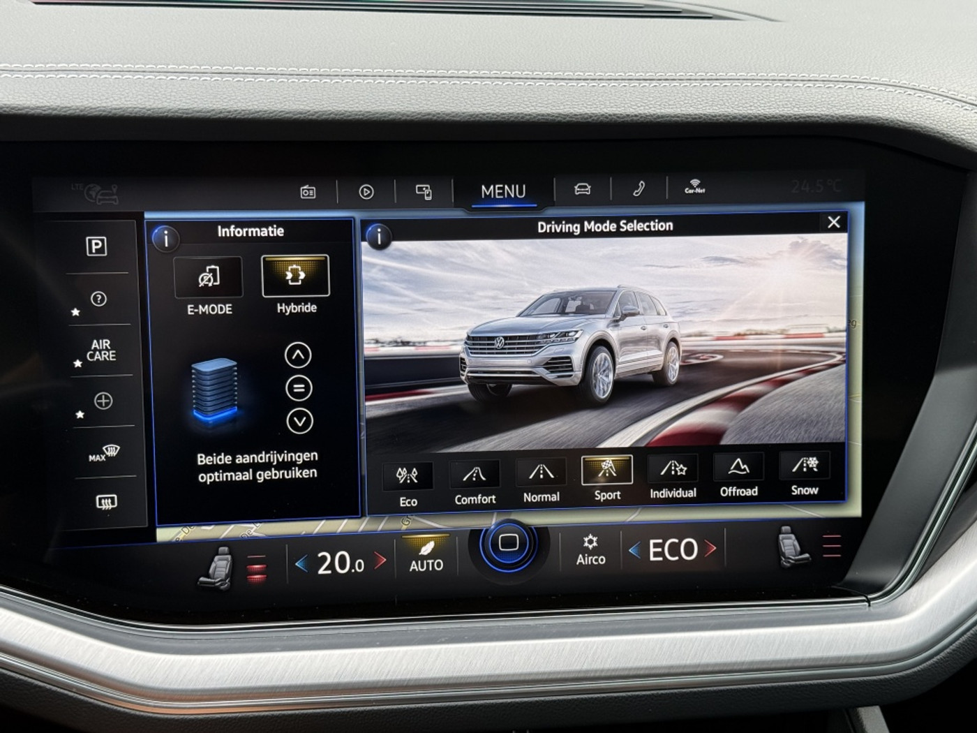 Foto van Volkswagen Touareg Ehybrid