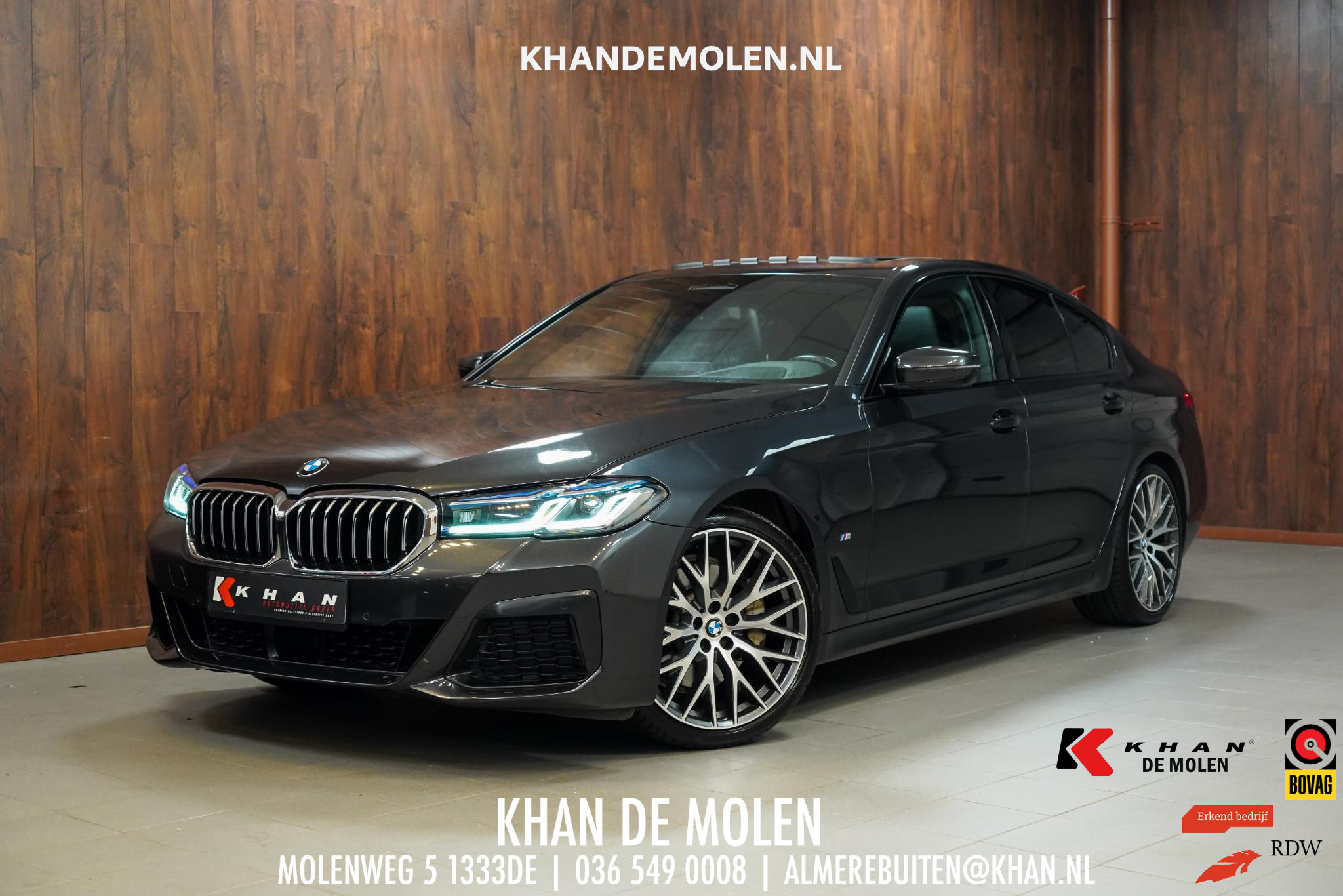 BMW 5-serie 530i M-Sport 2023 - voorkant