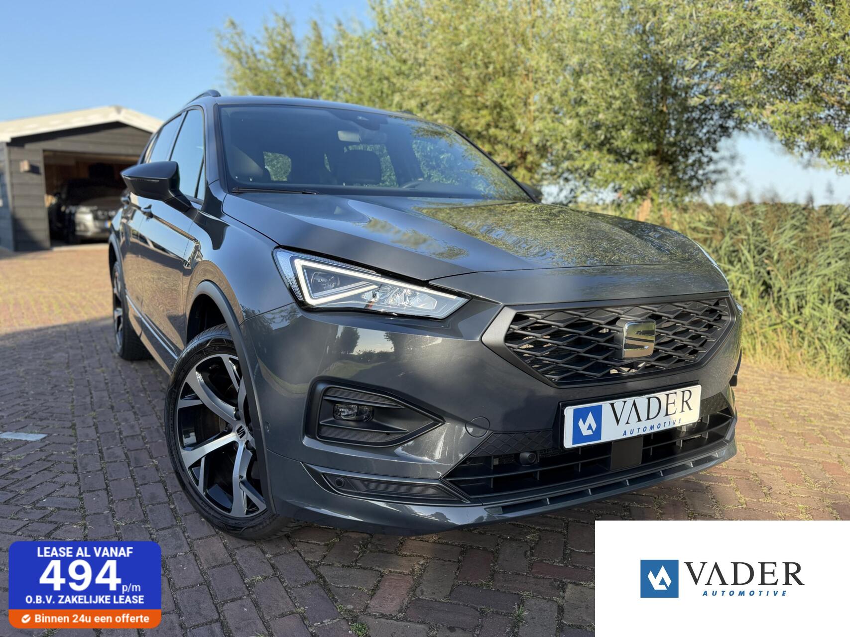 Seat Tarraco 1.4 TSI e-Hybrid PHEV FR Panodak Trekhaak Leder 2024 - voorkant