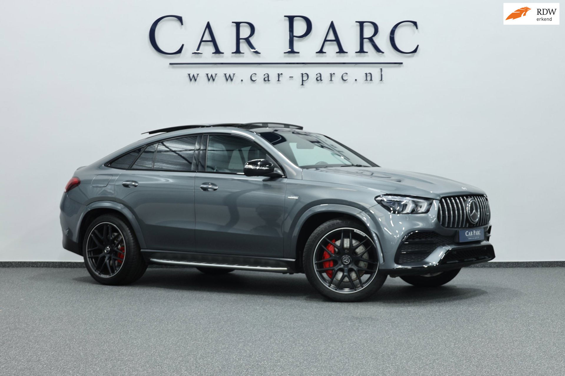 Mercedes-Benz Gle-klasse Coupé AMG 53 4MATIC+ 435+PK BTW/MULTIBEAM/VIRTUAL/SFEER/LEER+S.VERKOELING+MEMORY/22"/ACC/12 MND GARANTIE! 2021 - voorkant