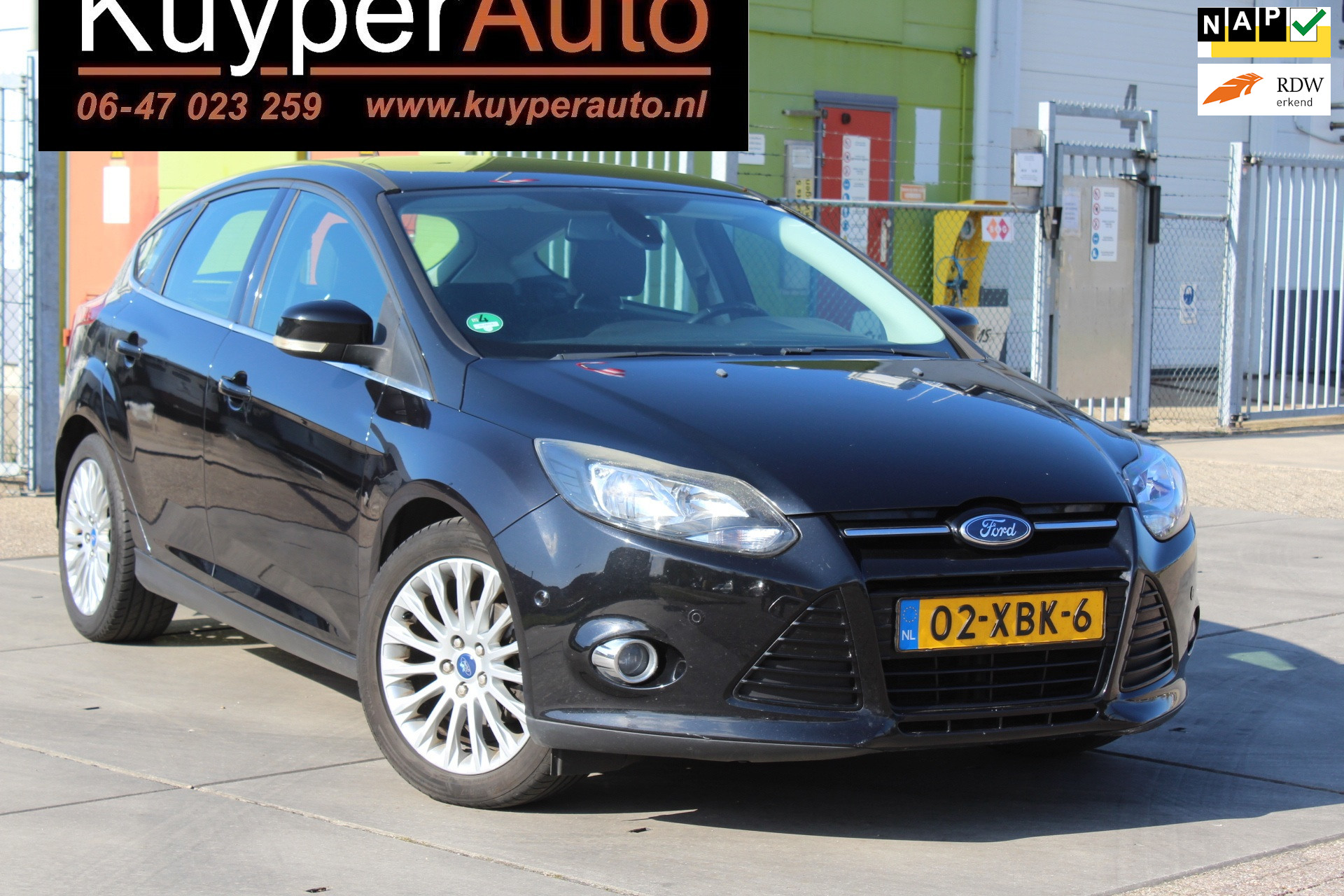 Ford Focus 1.0 EcoBoost Lease Titanium VOL OPTIES 2012 - voorkant
