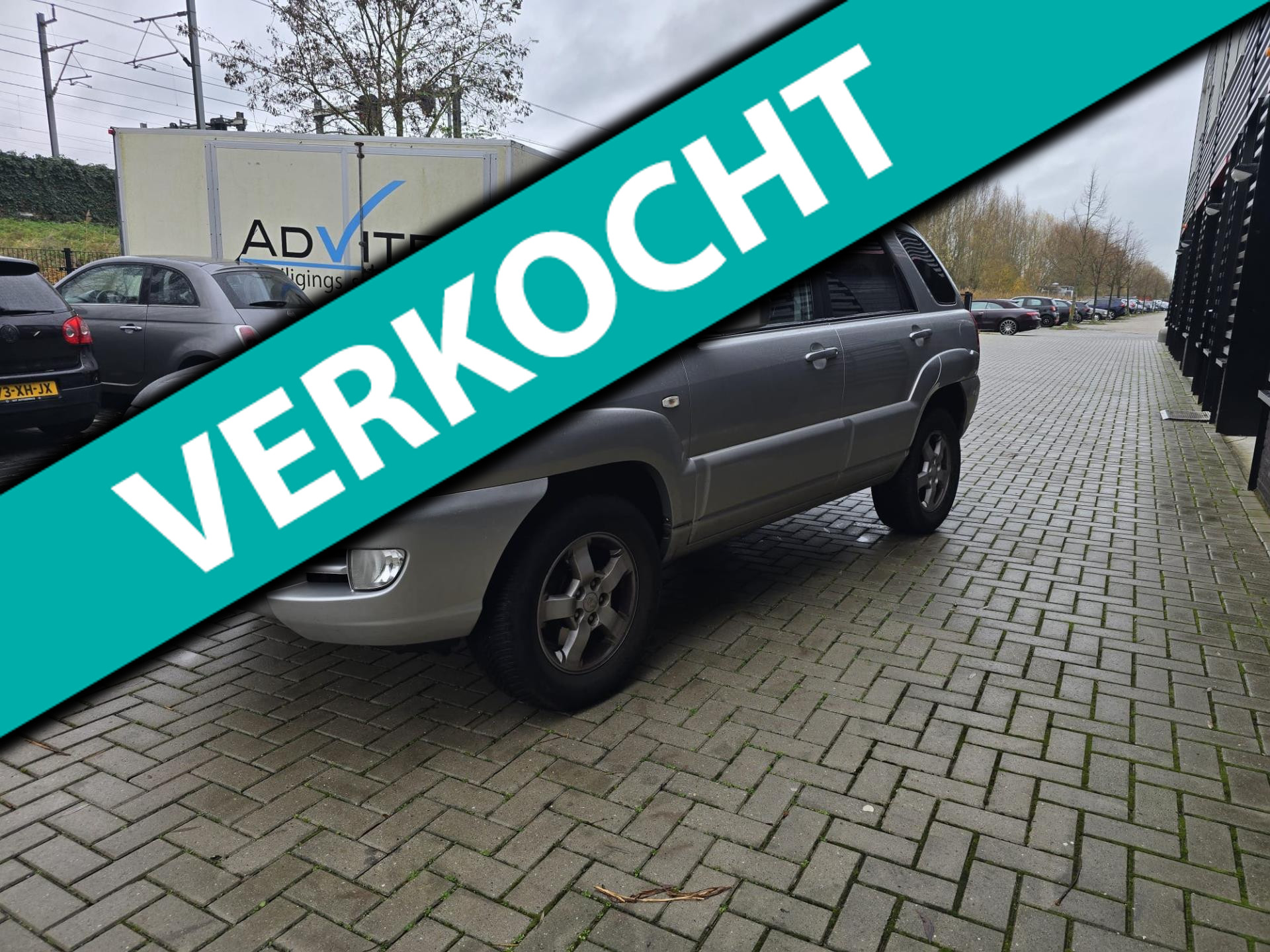 Kia Sportage 2.0 CVVT X-ception / PDC / CLIMA / CRUISE CONTROL / ELEC. PAKKET / NAP + BOEKJES 2008 - voorkant