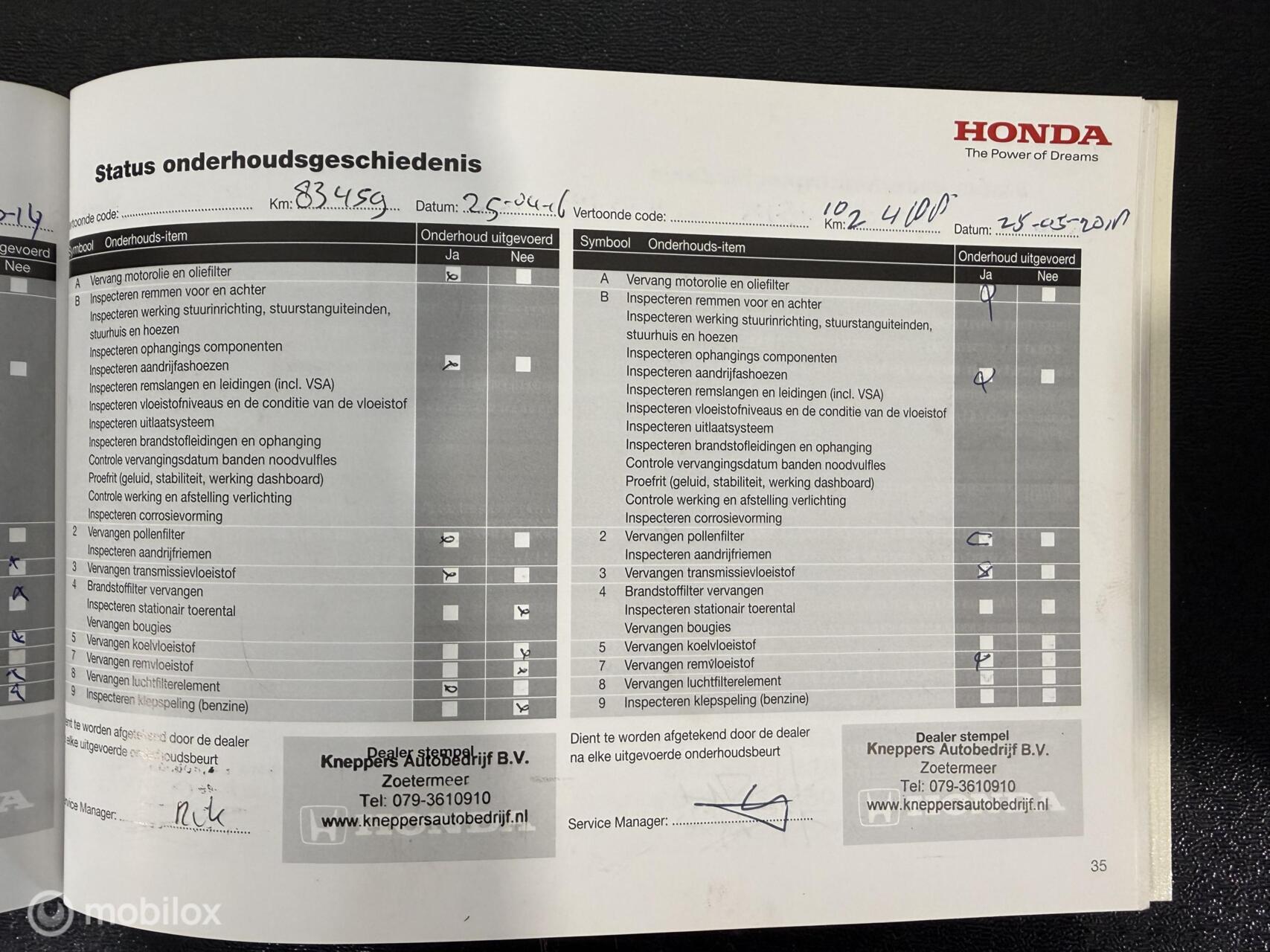 Foto van Honda Civic 4dr Hybrid