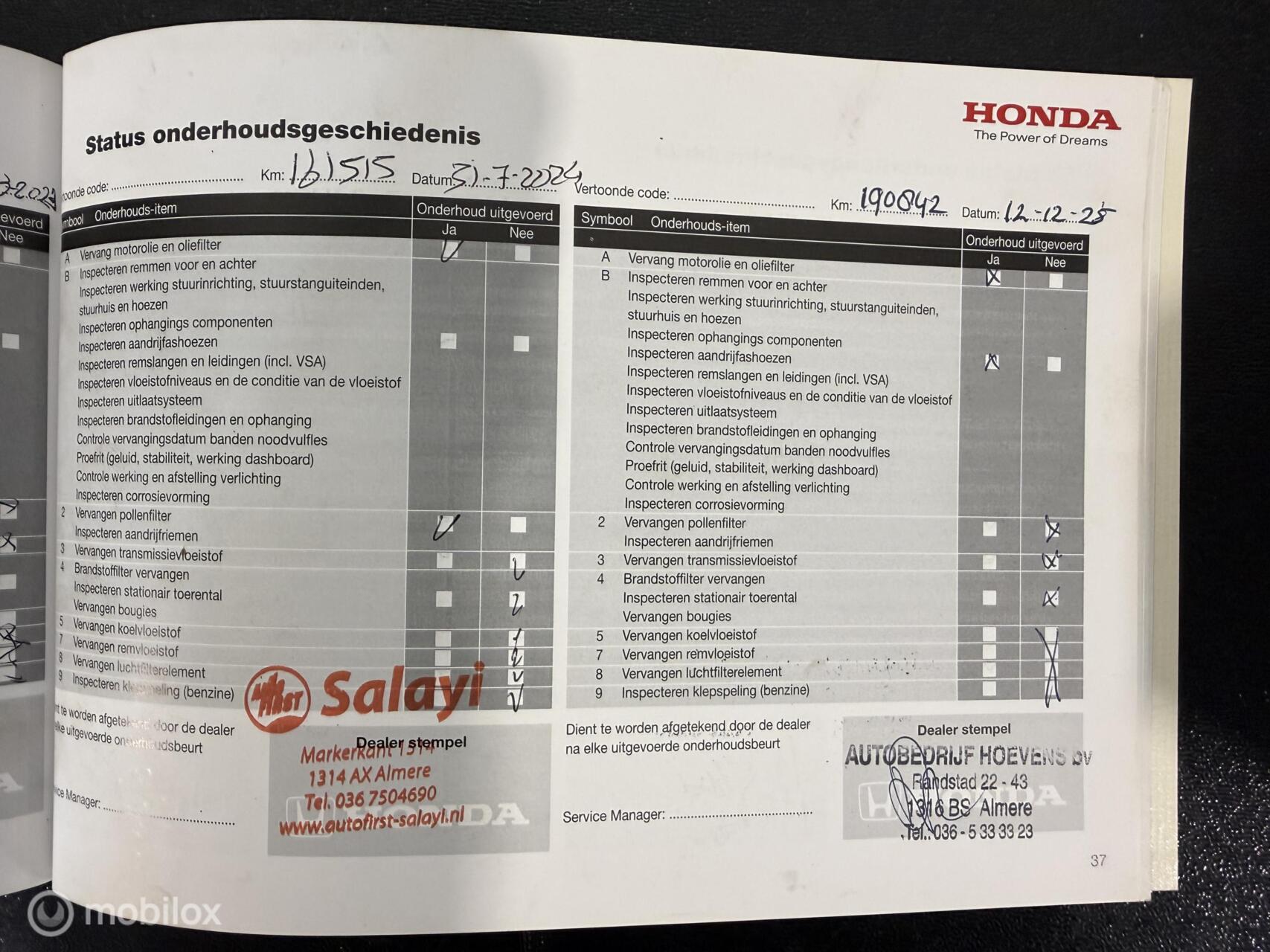 Foto van Honda Civic 4dr Hybrid