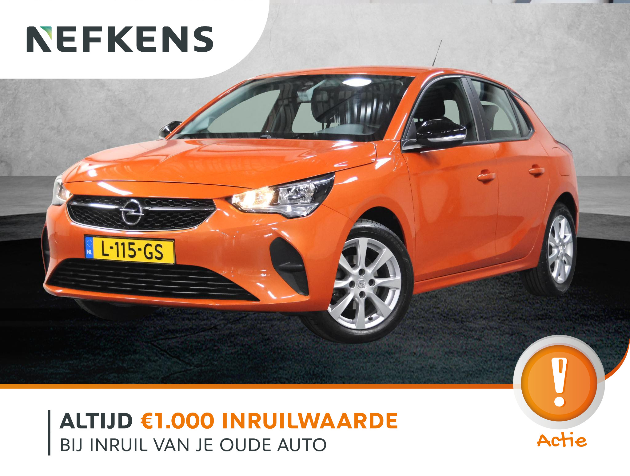 Opel Corsa 1.2 Edition 2021 - voorkant