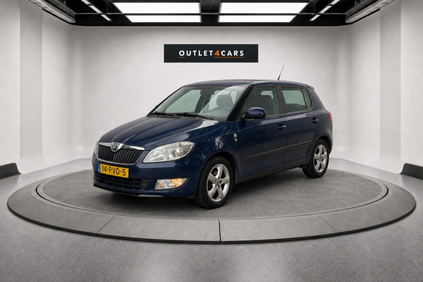 Skoda Fabia 1.2 TDI Greenline 2011 - voorkant