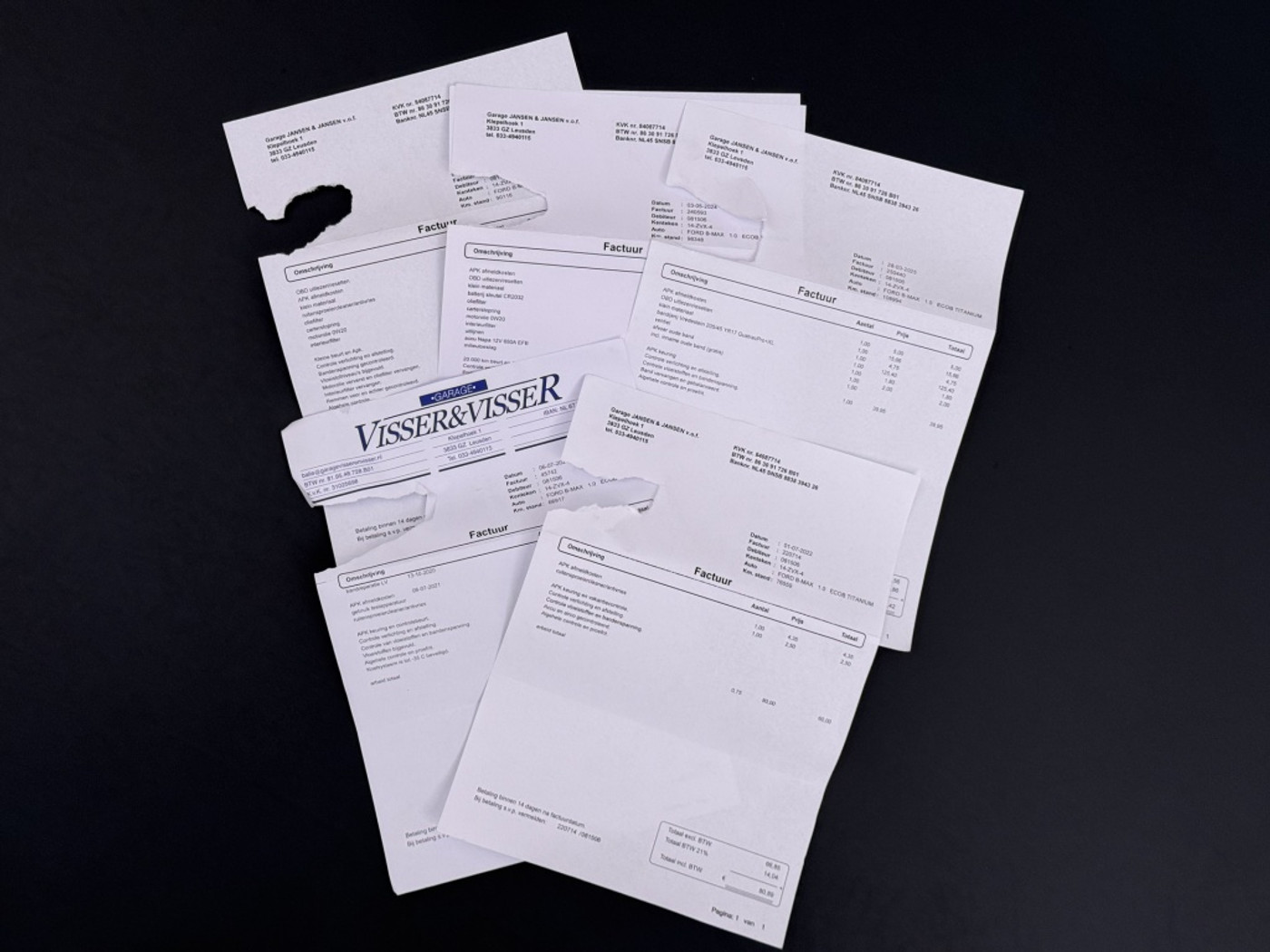 Foto van Ford B-max