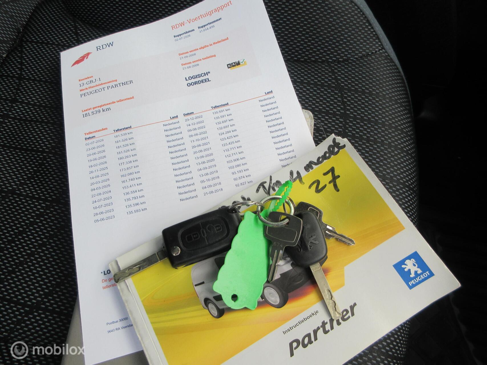 Foto van Peugeot Partner