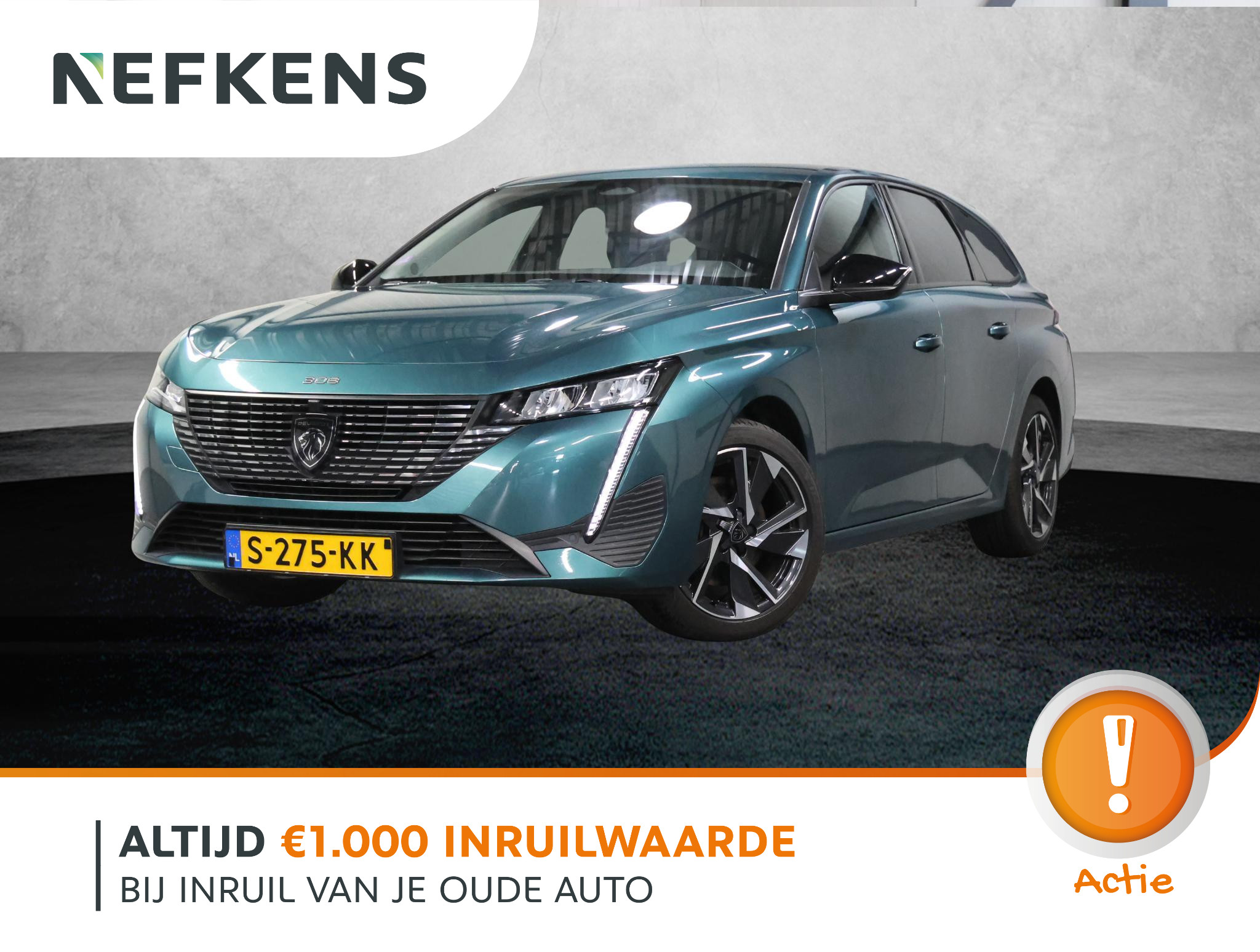 Peugeot 308 SW 1.2 PureTech Allure Pack Business 2023 - voorkant