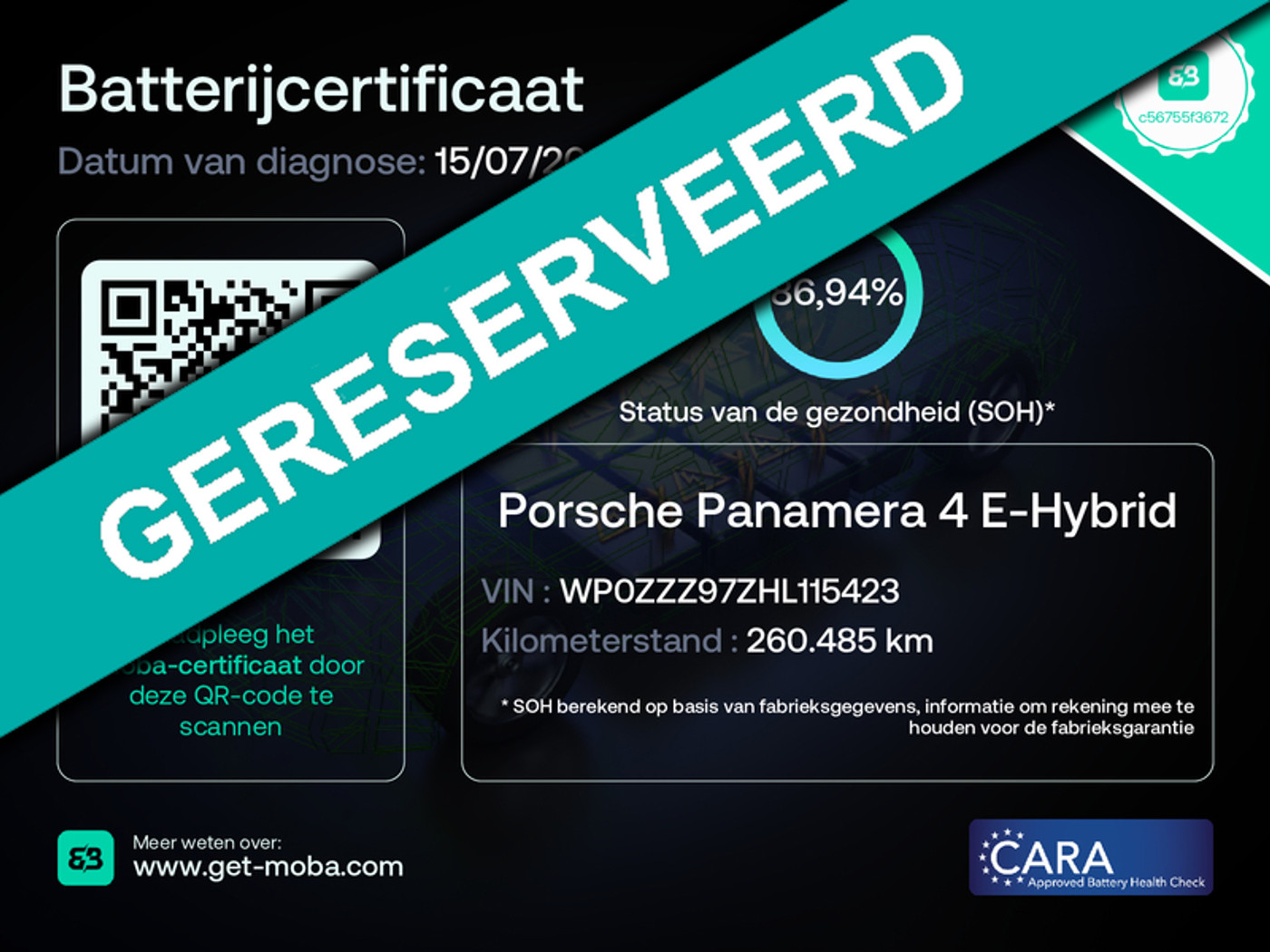 Foto van Porsche Panamera 4 E-hybrid