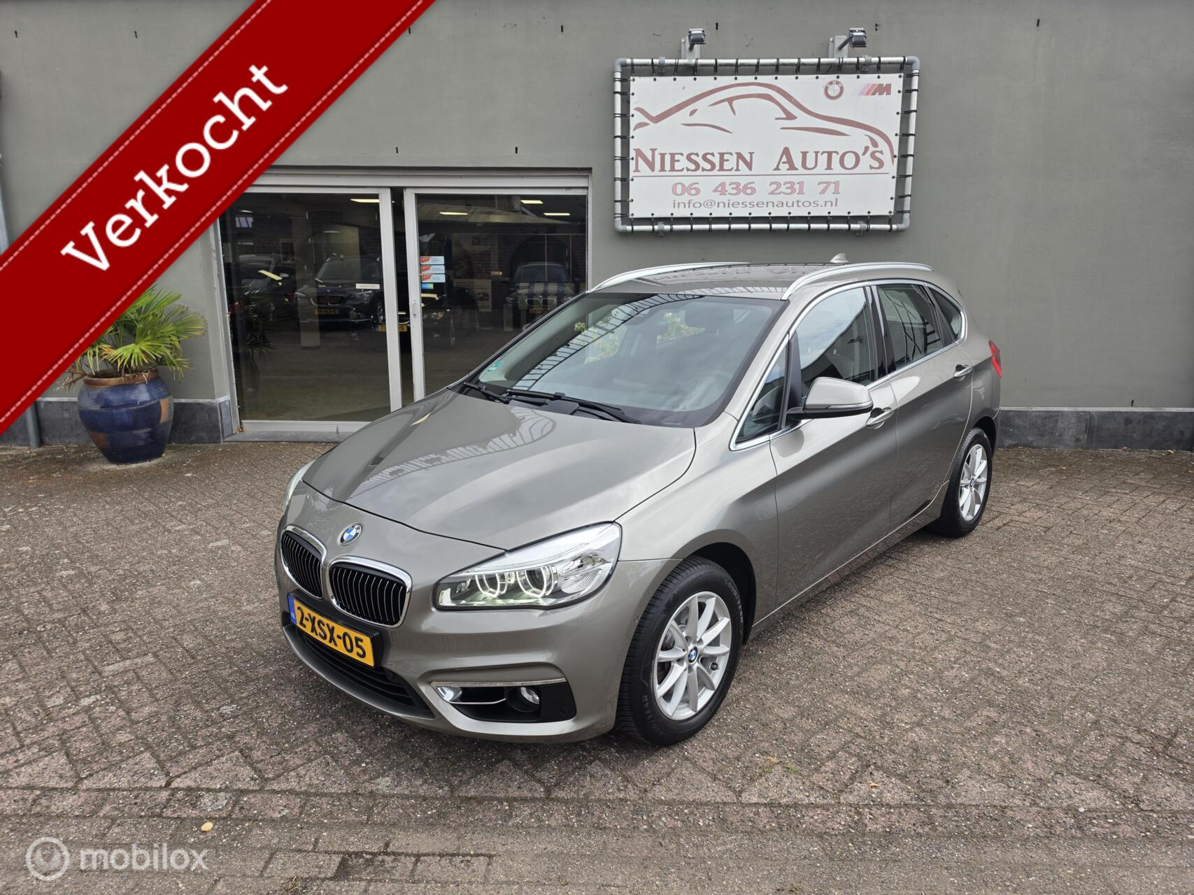 BMW 218i Active Tourer 218i Luxory Line HUD/Led/Navi 2014 - voorkant