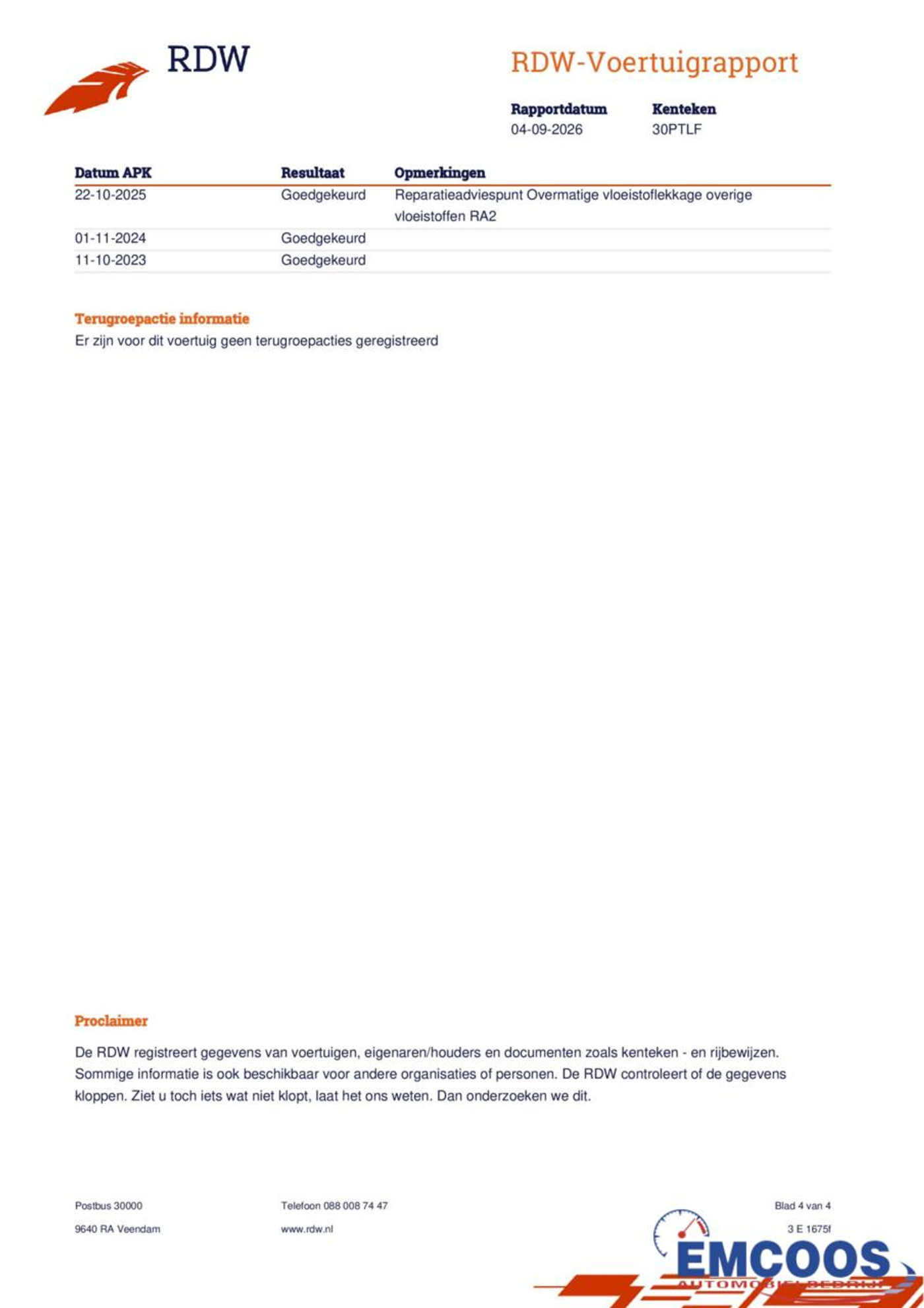 Foto van Renault Modus