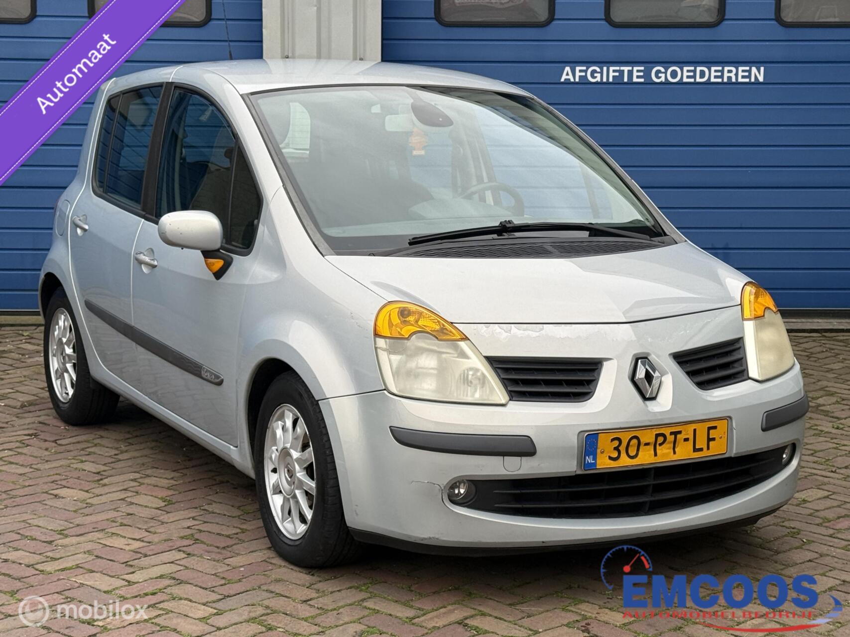 Renault Modus 1.6-16V Privilège Luxe * Automaat * Airco * Cruise Control * Trekhaak * Elek. Ramen V+A 2004 - voorkant