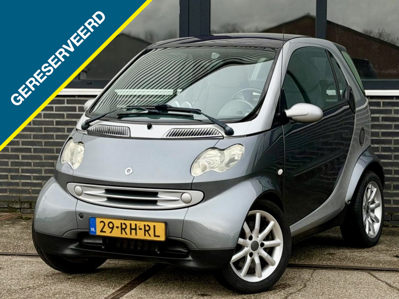 Smart Fortwo Coupe 0.7 passion |Airco |Automaat |Stuurbkr 2005 - voorkant