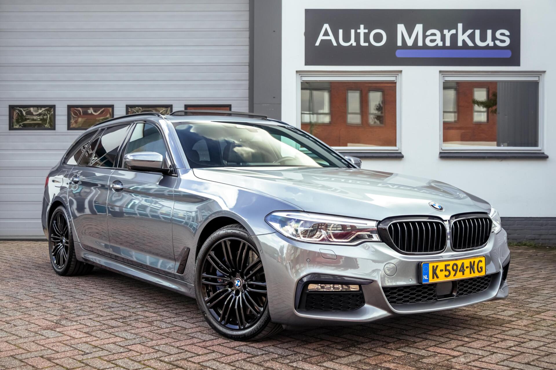 BMW 540i xDrive 540i M-sport|Pano|H&K|Softclose|360|Ventilatie|Nappa-leder 2017 - voorkant