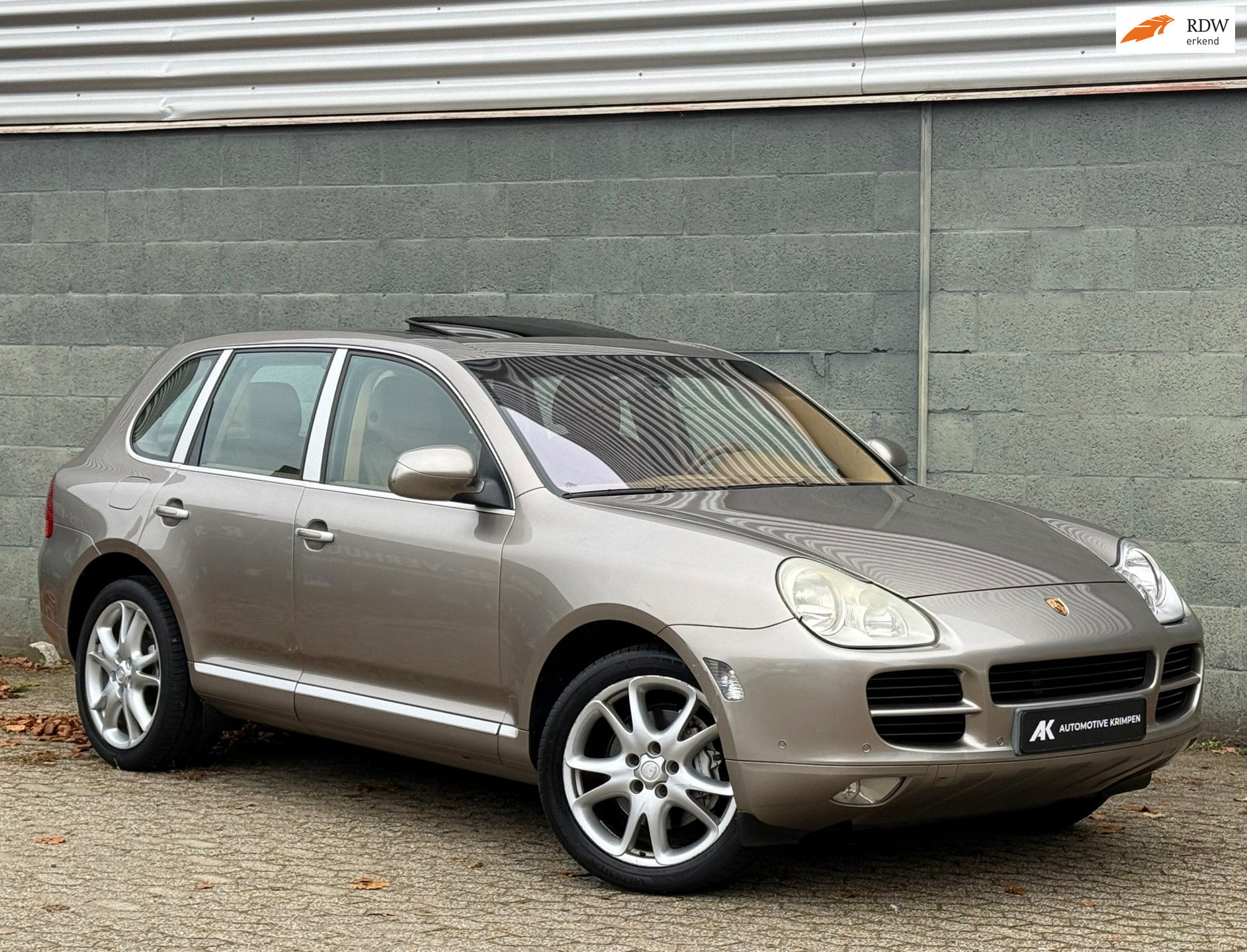 Porsche Cayenne S 4.5 S |Pano|Stoelverw|Luchtvering|Vol Leer|elek. Stoelen|Automaat|Navi| 2004 - voorkant
