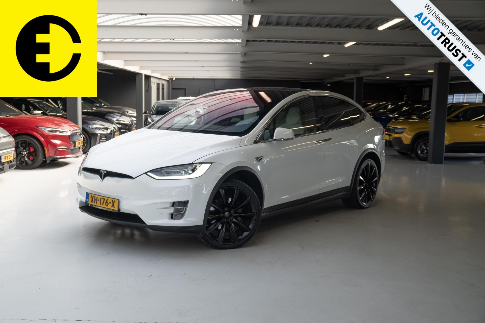 Tesla Model X 100D 6p. | FSD | Trekhaak | Incl.BTW 2018 - voorkant