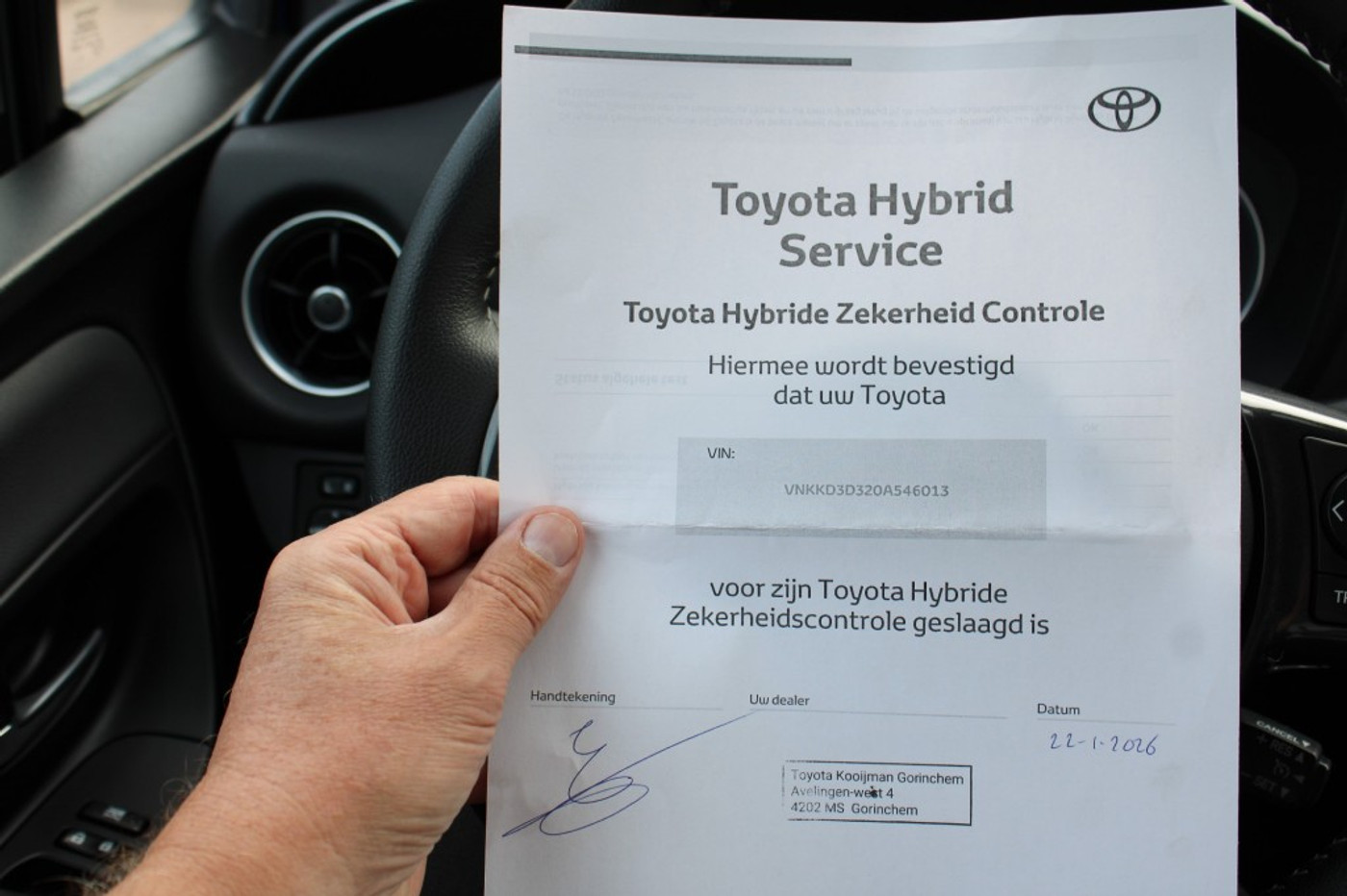Foto van Toyota Toyota Yaris Hybrid